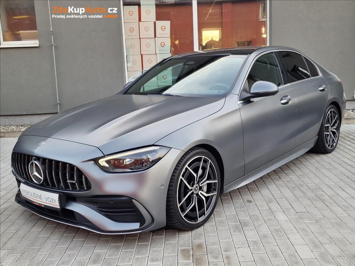 Mercedes-Benz Třídy C, C300 AMG 4MATIC,ČR,1.Majitel