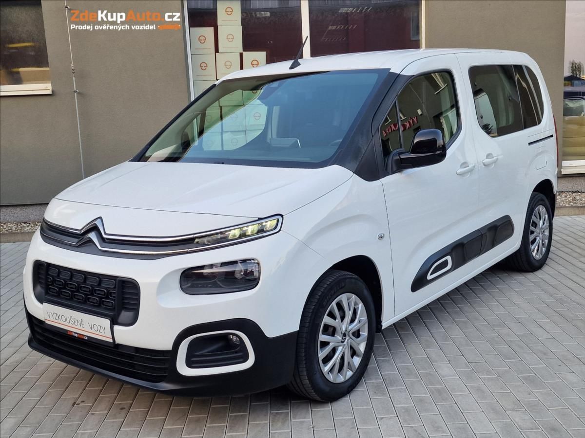 Citroën Berlingo, 1.5 BlueHDi 100 Feel, ČR,1Maj