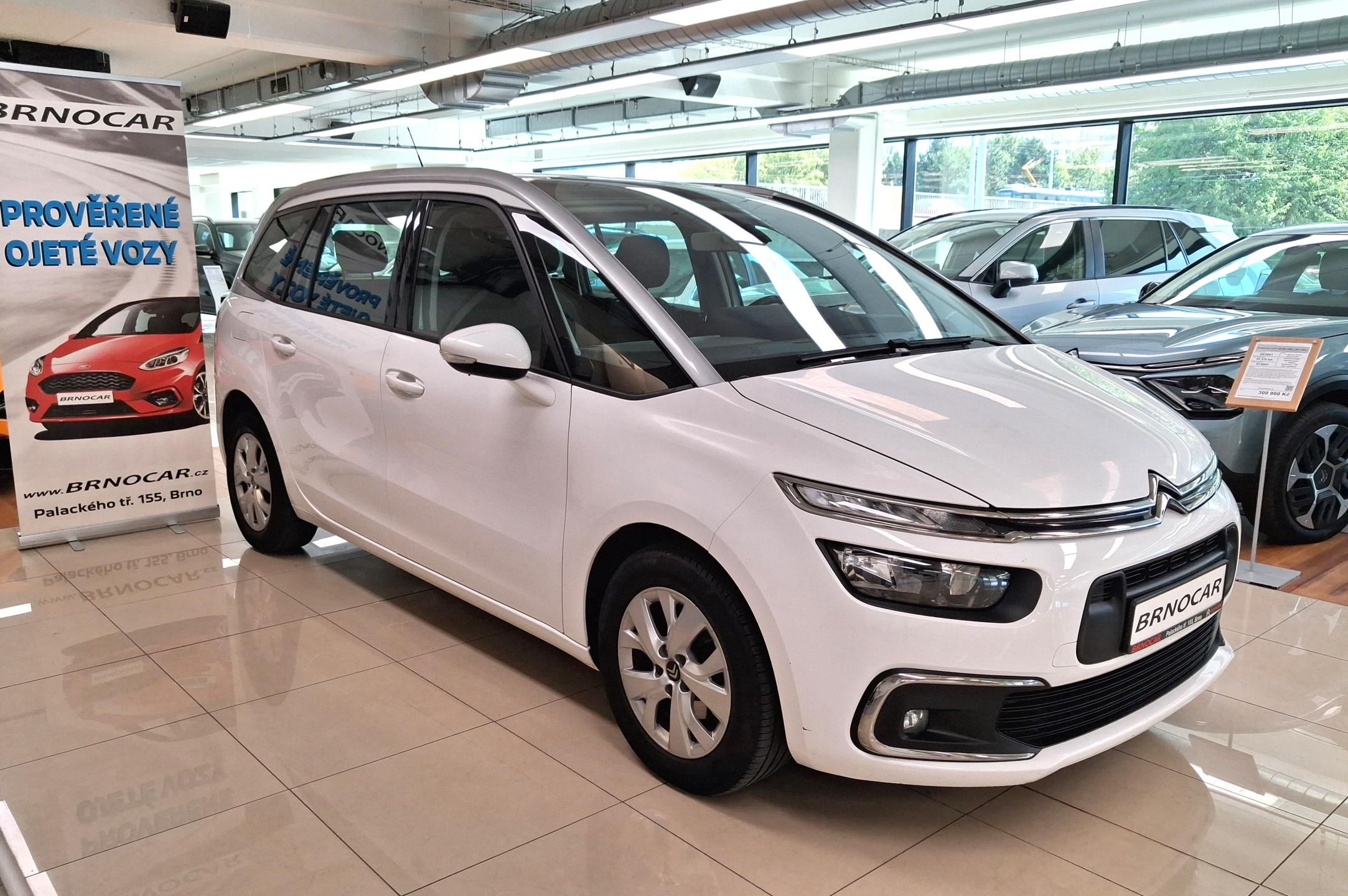Citroën Grand C4 SpaceTourer, 1,5HDi 96kW 7 míst, ČR, 1.MAJ