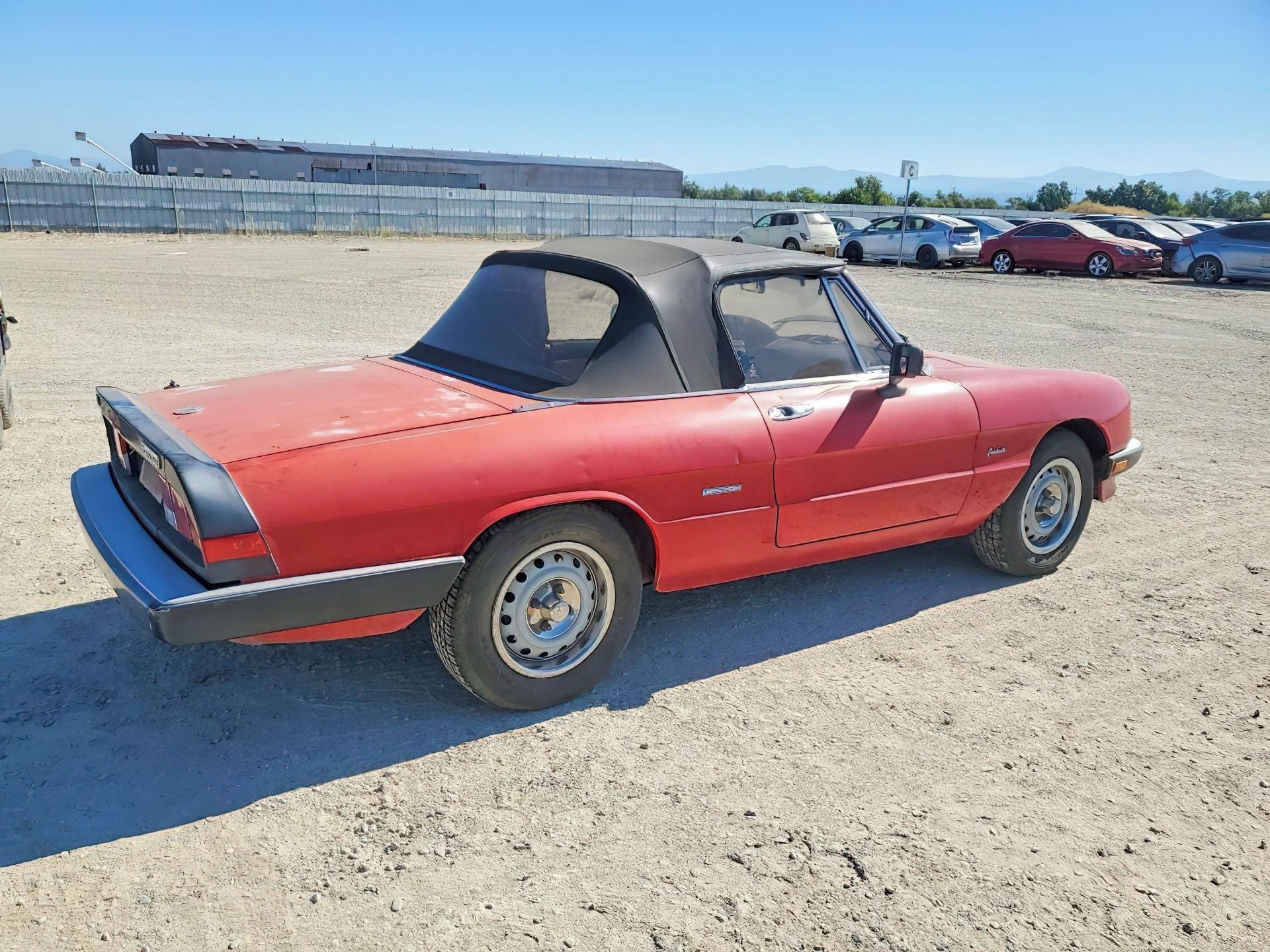 Alfa Romeo Spider, Auto na cestě - fotka 4