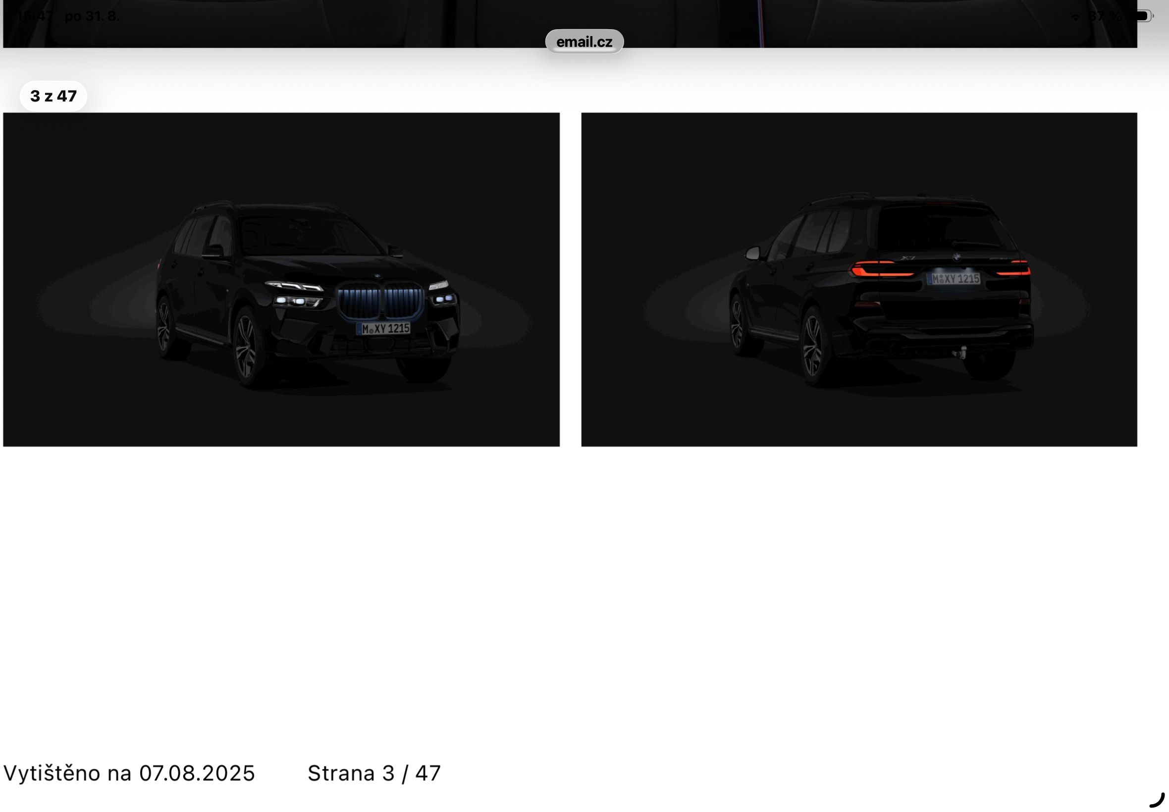 BMW X7, 40d xDrive,Executive,Mpaket,TZ - fotka 5