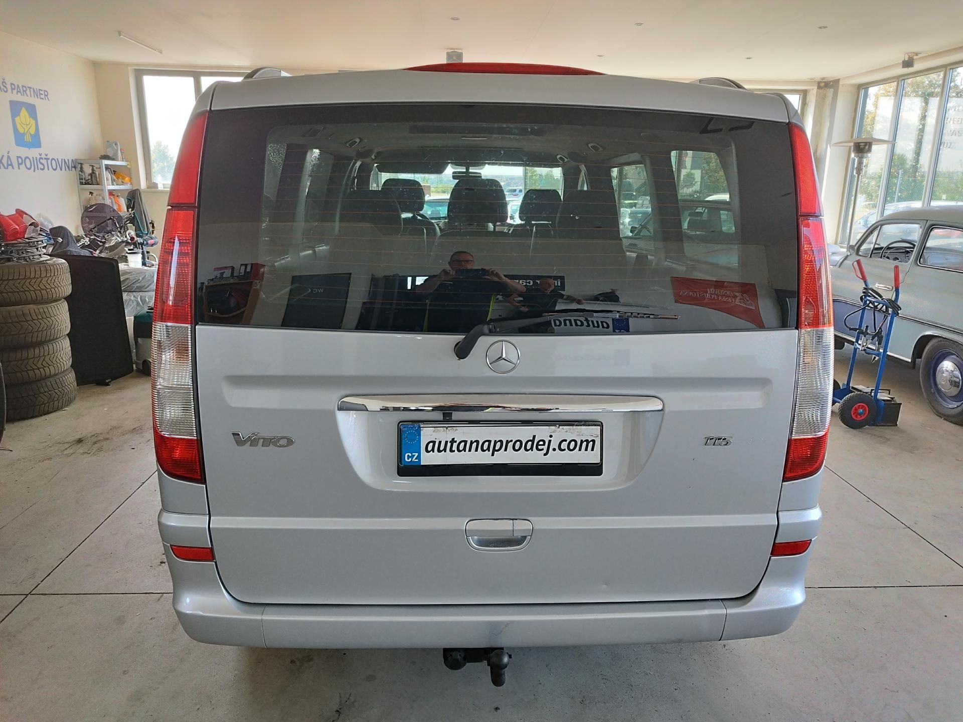 Mercedes-Benz Vito, 2,2CDI,110KW,8MÍST,LONG,ALU - fotka 6