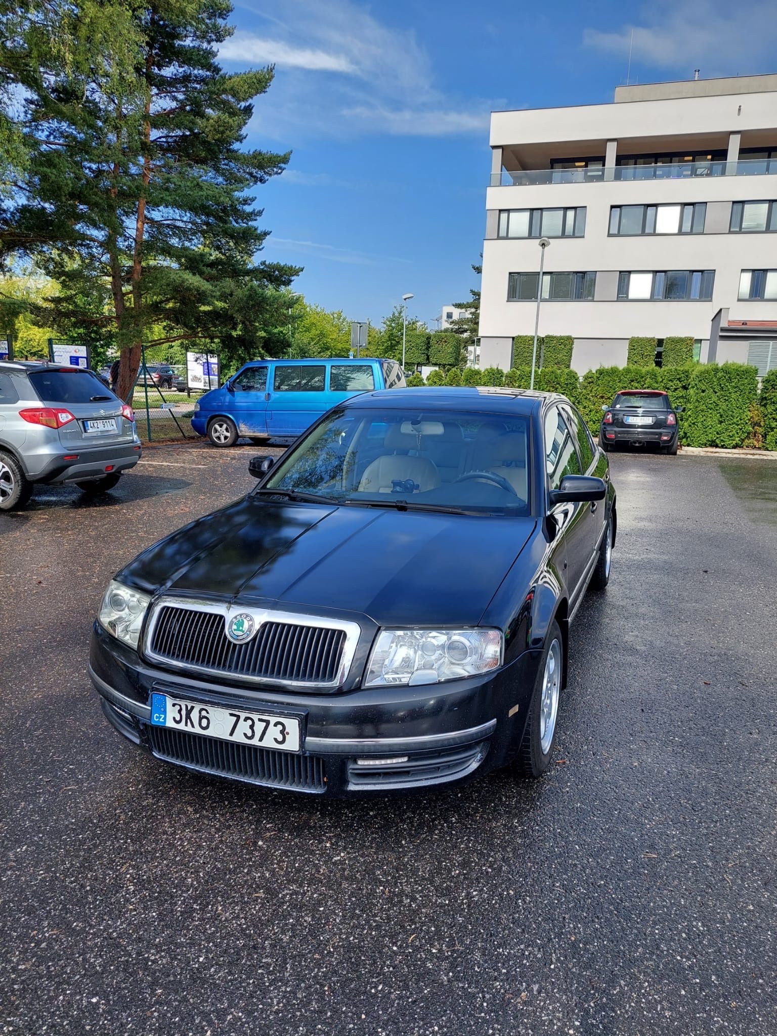Škoda Superb, 2.5 TDI V6, nová STK, kůže