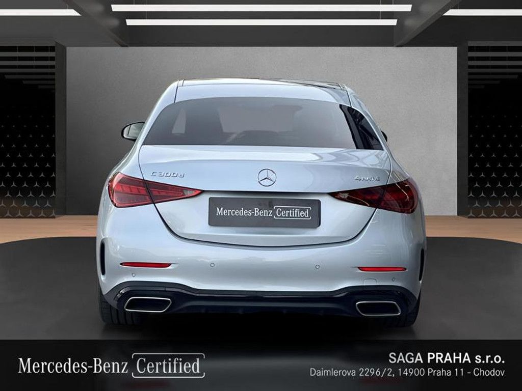 Mercedes-Benz Třídy C, C 300 d 4MATIC AMG Night Panor - fotka 5