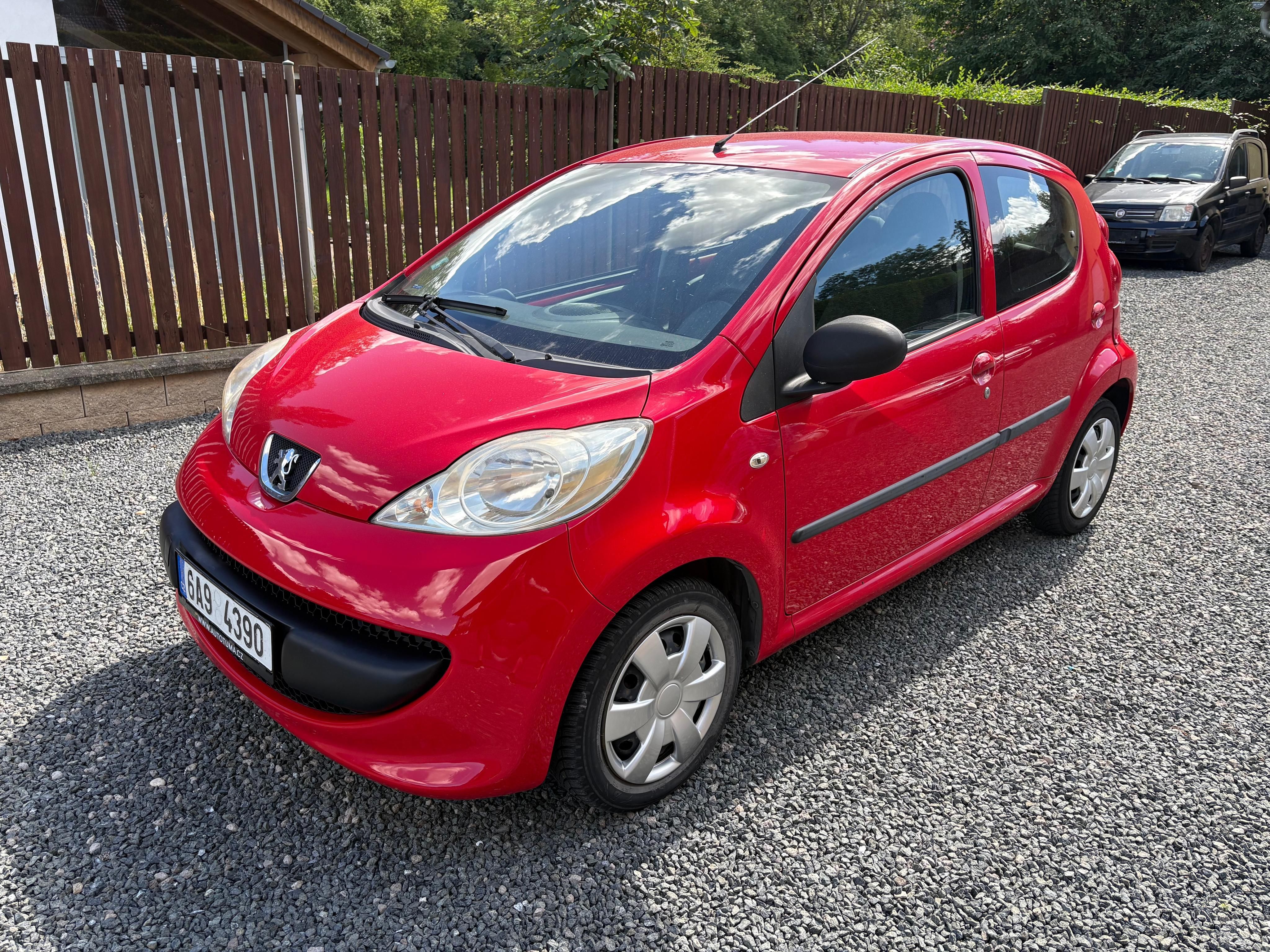 Peugeot 107, 50 kw, nové v ČR