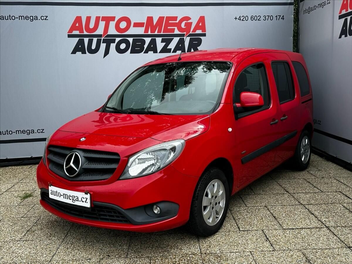 Mercedes-Benz Citan, 1,5 CDi 81kW 1 majitel CZ-DPH!