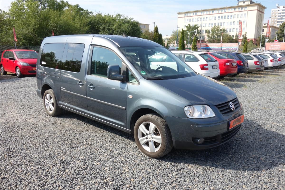 Volkswagen Caddy, 1,9 TDi 77KW, MAXI, 7 MÍST.