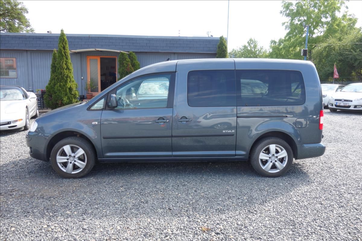Volkswagen Caddy, 1,9 TDi 77KW, MAXI, 7 MÍST. - fotka 3