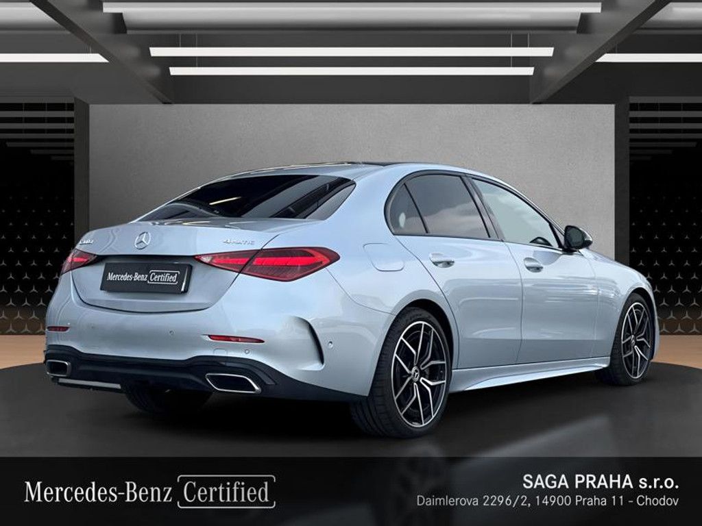 Mercedes-Benz Třídy C, C 300 d 4MATIC AMG Night Panor - fotka 4