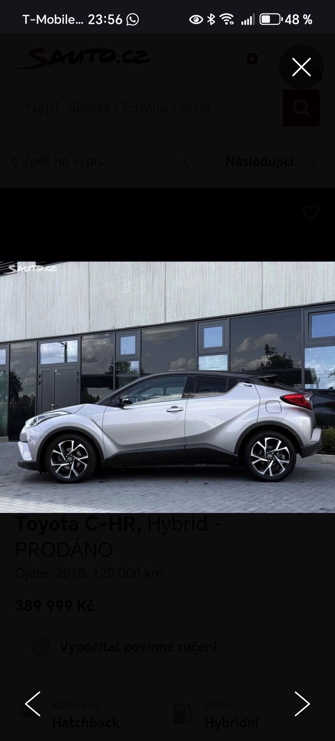 Toyota C-HR, Pravidelný servis, 2. maj. - fotka 2