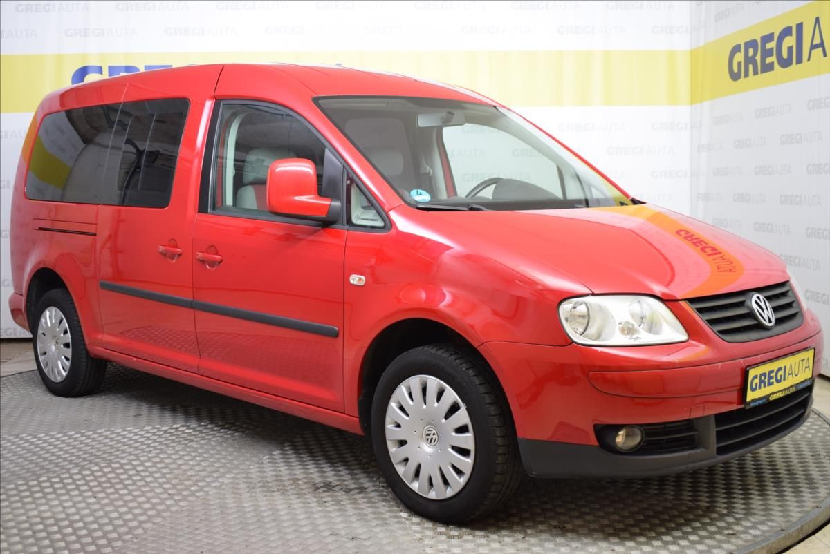 Volkswagen Caddy, 1,9 TDi MAXI 7MÍST,PO STK - fotka 2