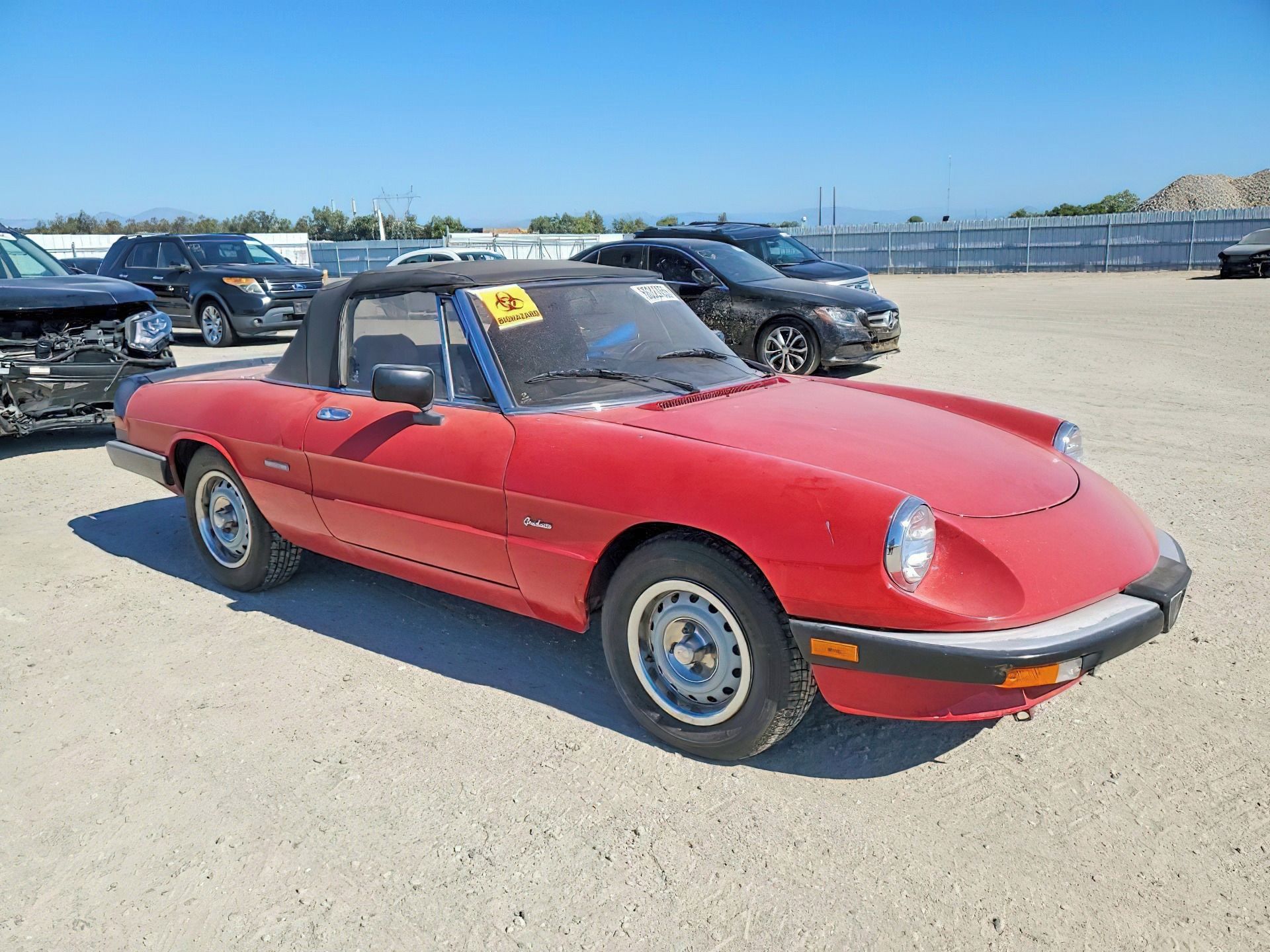 Alfa Romeo Spider, Auto na cestě - fotka 2