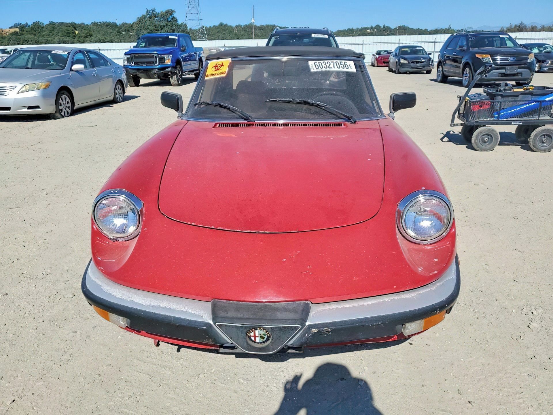 Alfa Romeo Spider, Auto na cestě - fotka 5