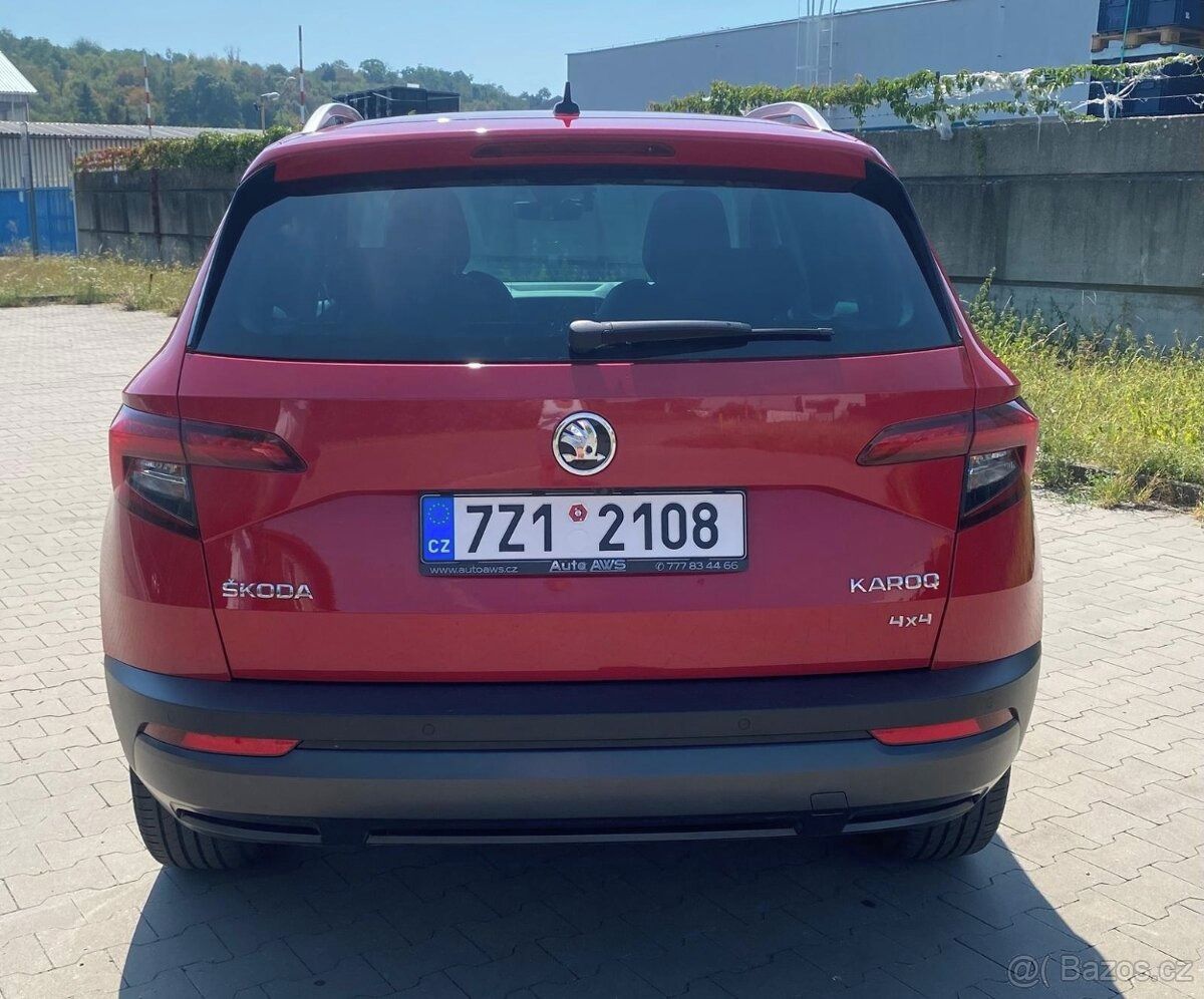 Škoda Karoq, 2,0 TDI 110 kW 4x4 TOP stav - fotka 4
