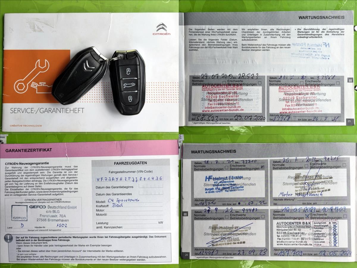 Citroën Grand C4 SpaceTourer, 1,5 bHDi 7m SERVISNÍ KNÍŽKA - fotka 4