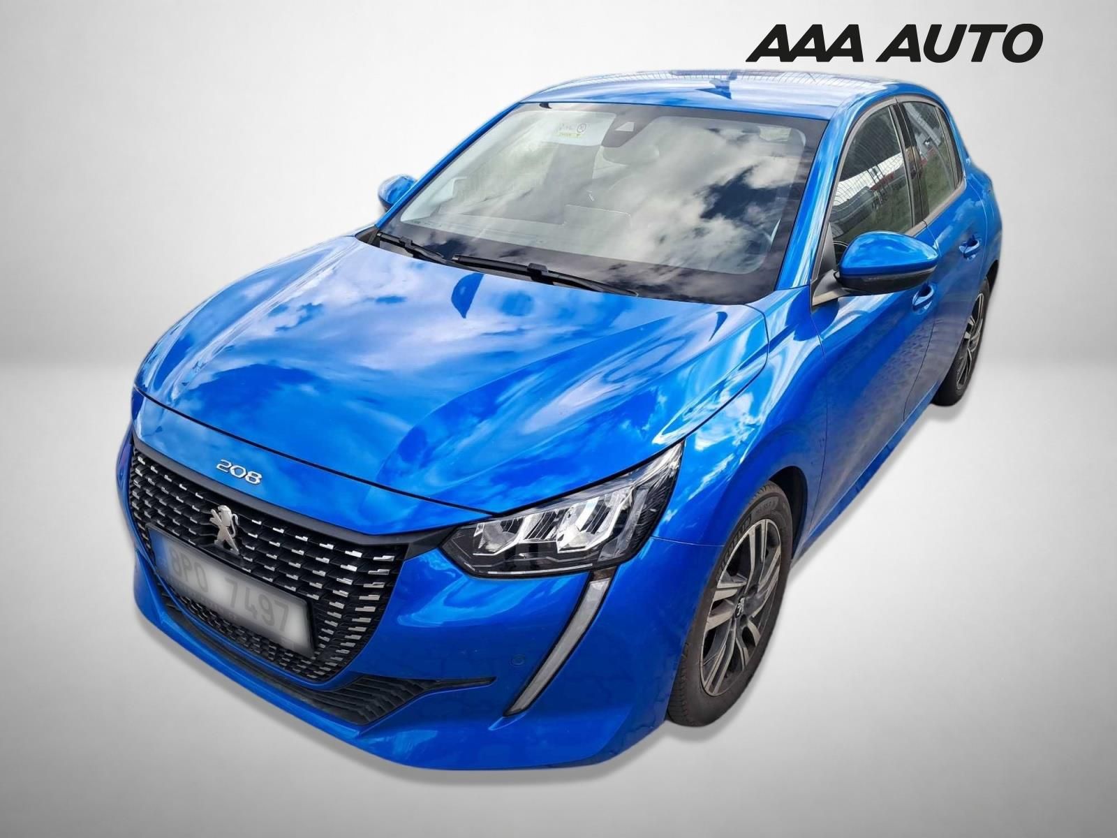 Peugeot 208, 1.2 PureTech, ČR,1.maj, Kůže