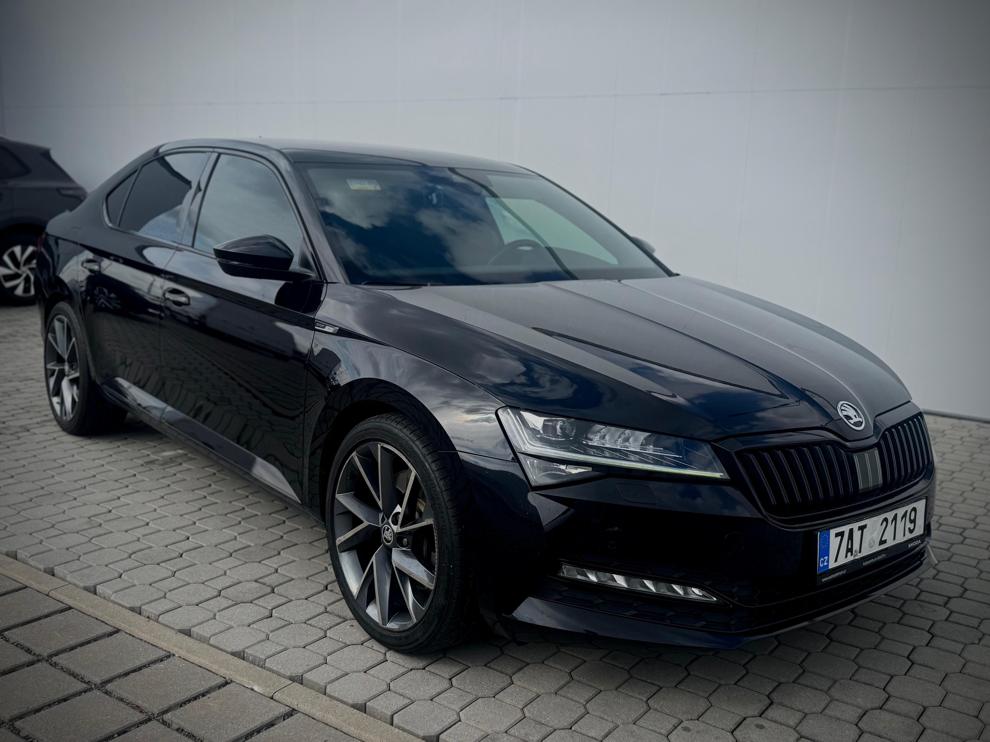 Škoda Superb, 2.0tsi, webasto, matrix,200kw