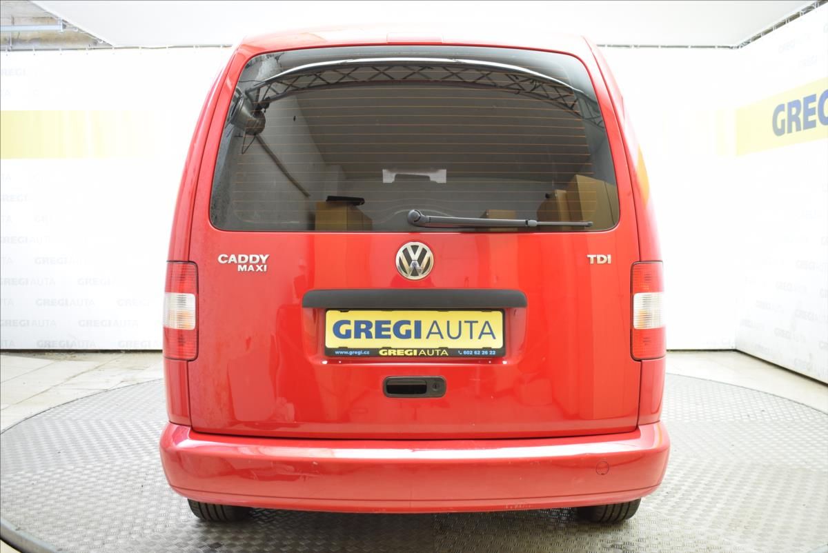 Volkswagen Caddy, 1,9 TDi MAXI 7MÍST,PO STK - fotka 4