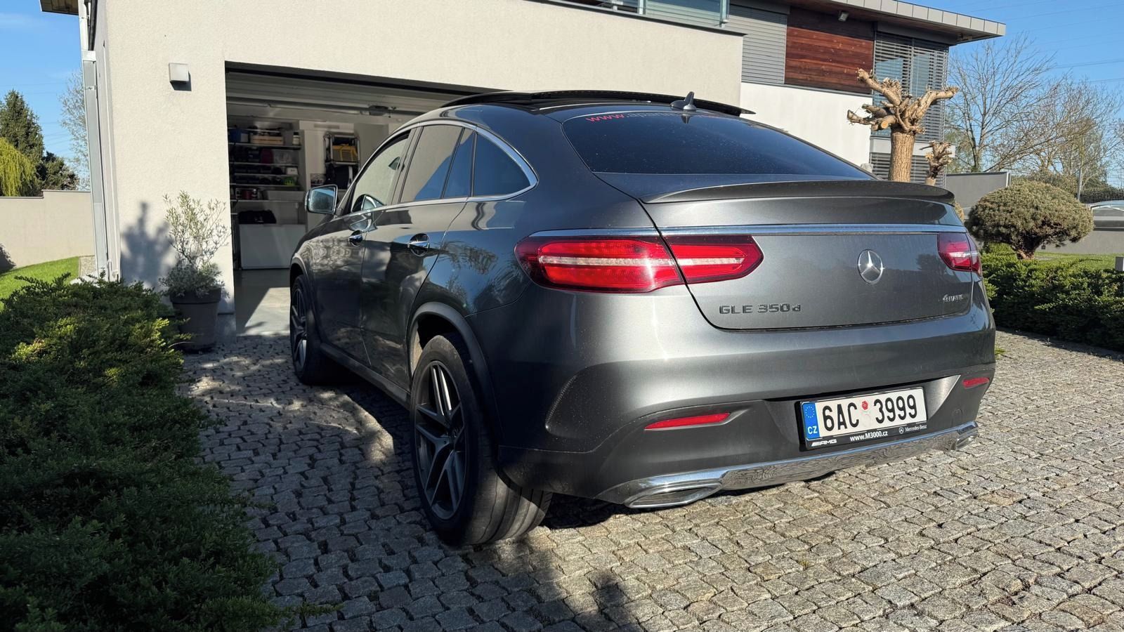 Mercedes-Benz GLE, GLE 350 d 4MATIC kupé TOP - fotka 3