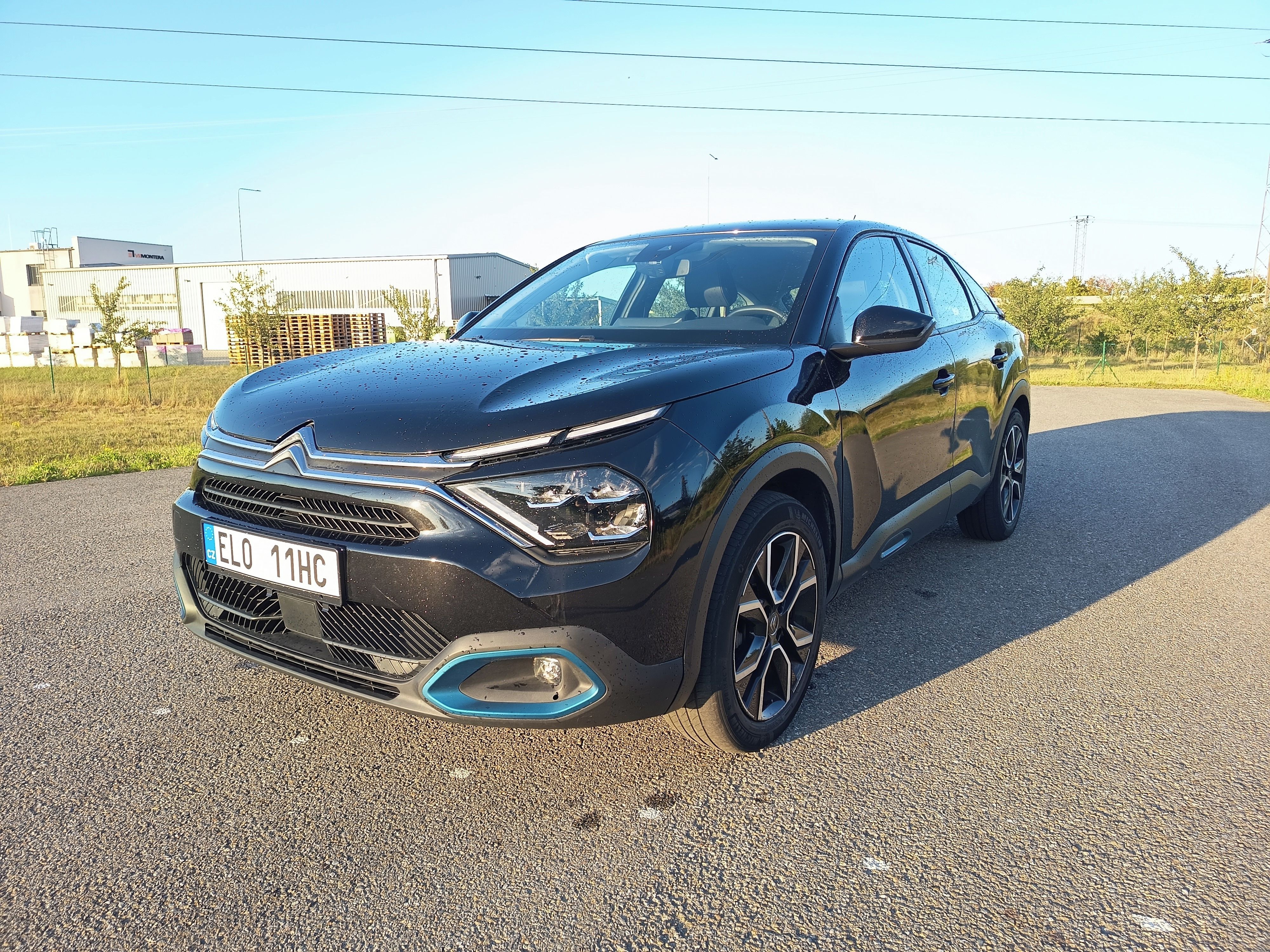 Citroën ë-C4, SoH. 90%