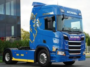 Scania, R 450 tahač ADR + hydraulika