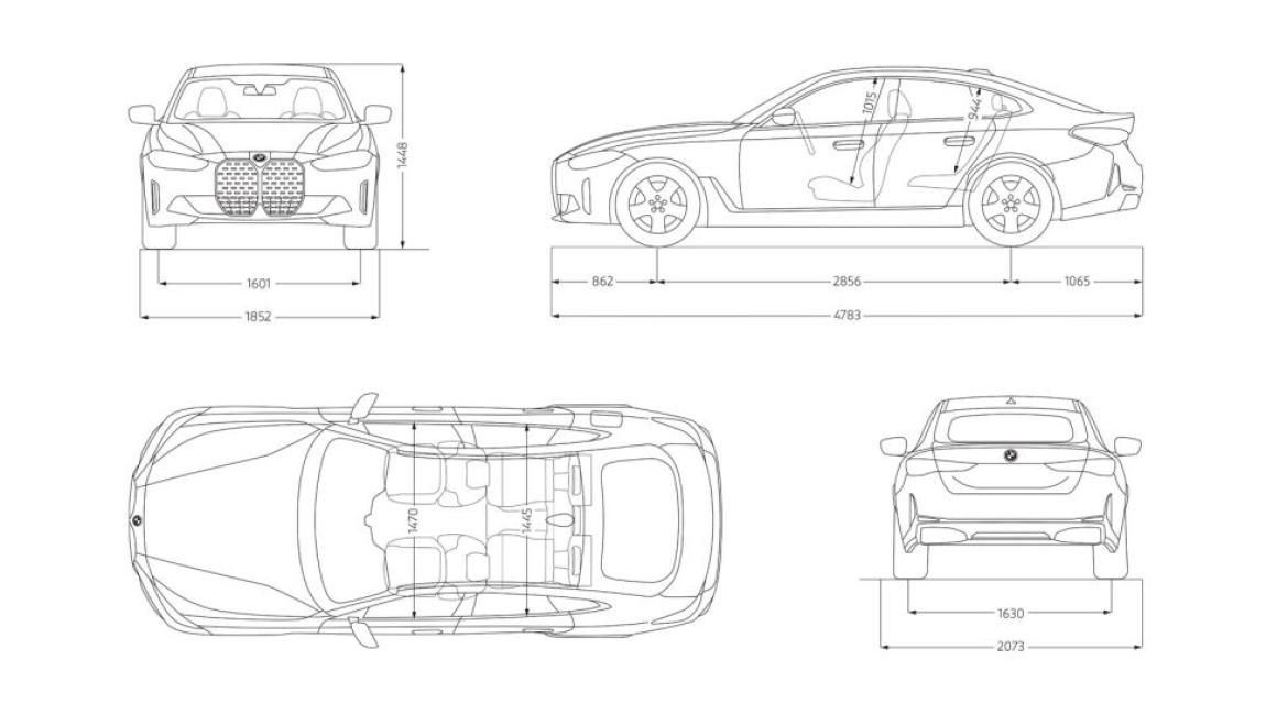 BMW i4, eDrive 40 Gran Coupé - fotka 2