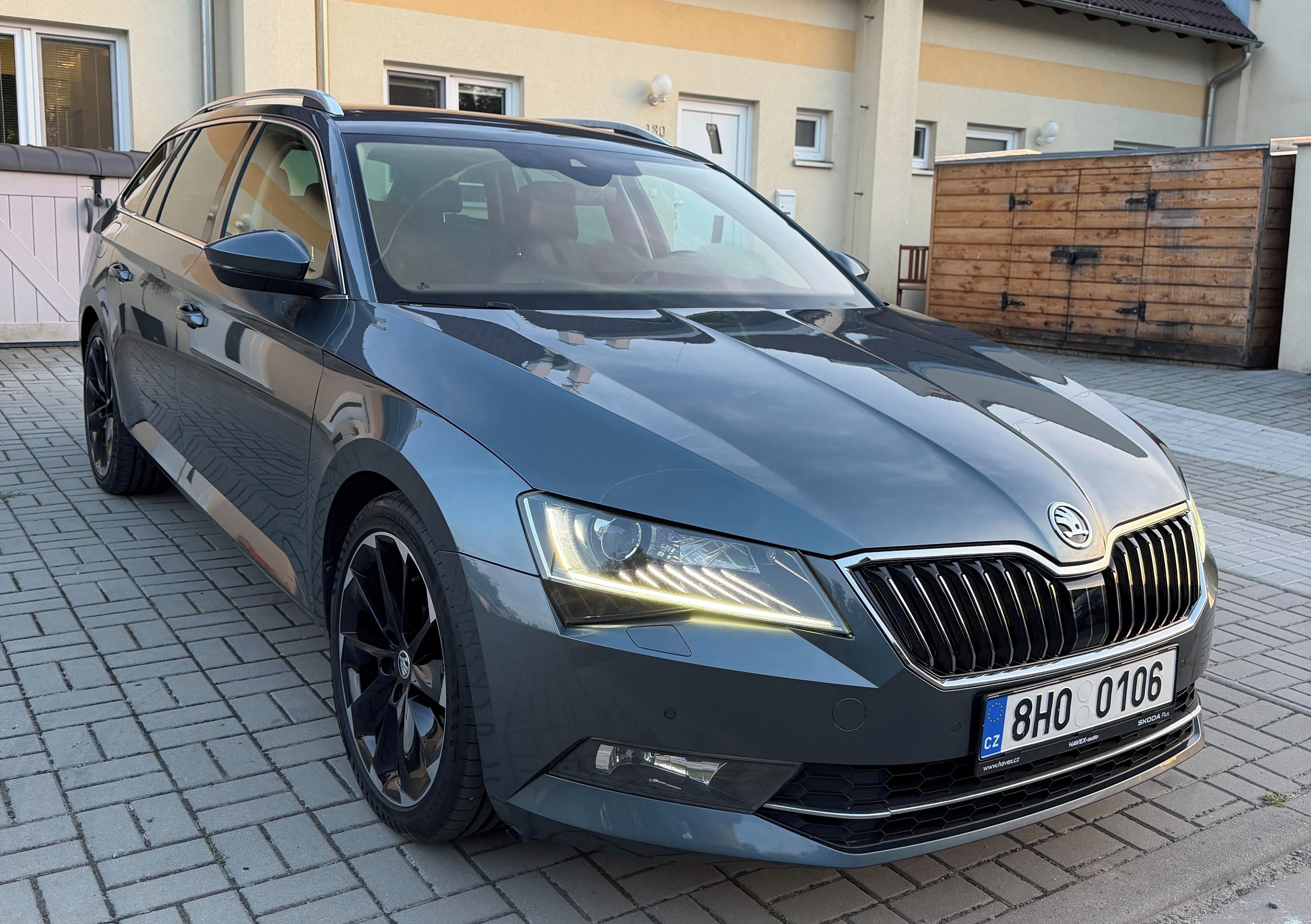 Škoda Superb, 140kW DSG 4x4 Webasto Style +
