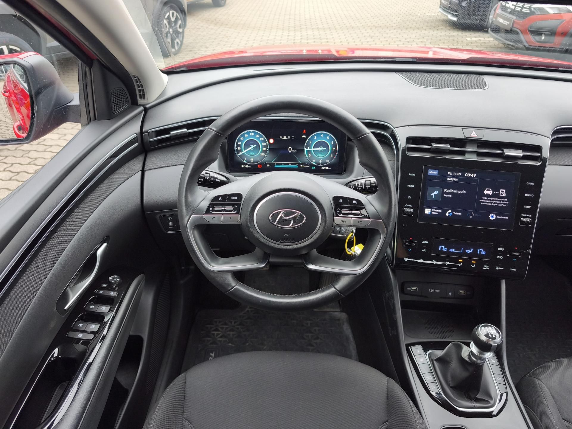 Hyundai Tucson, 2021 ČR 1.6 T-GDI 1.MAJITEL - fotka 6