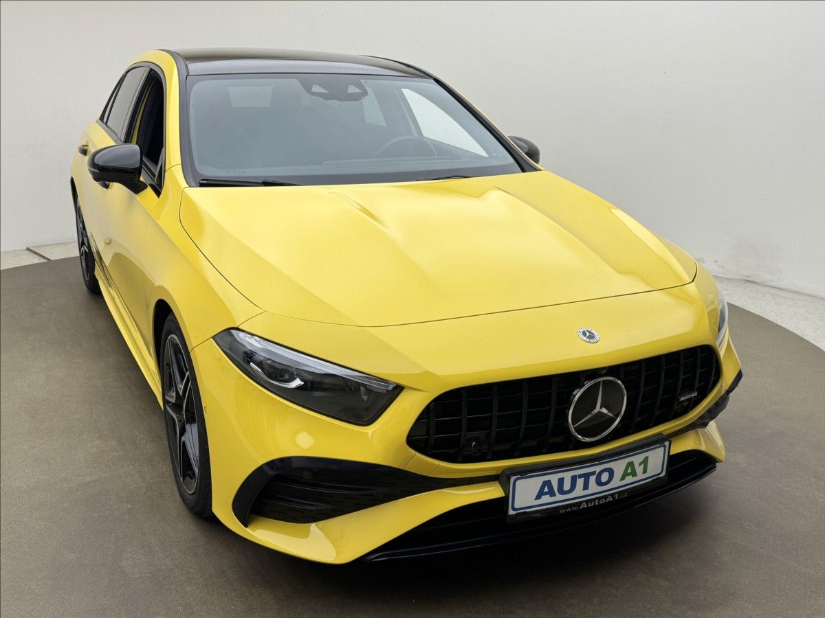 Mercedes-Benz Třídy A, 2,0 200d DPH AMG NZTOP 360° ČR - fotka 3