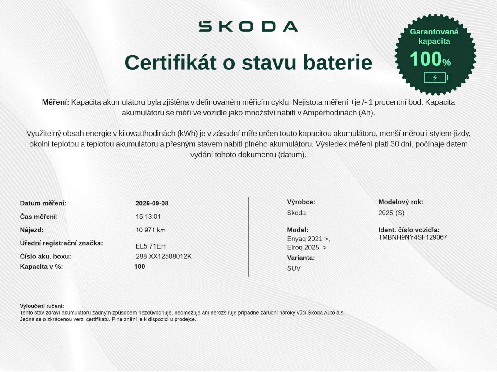 Škoda Elroq, Selection iV 85 210kW - fotka 6
