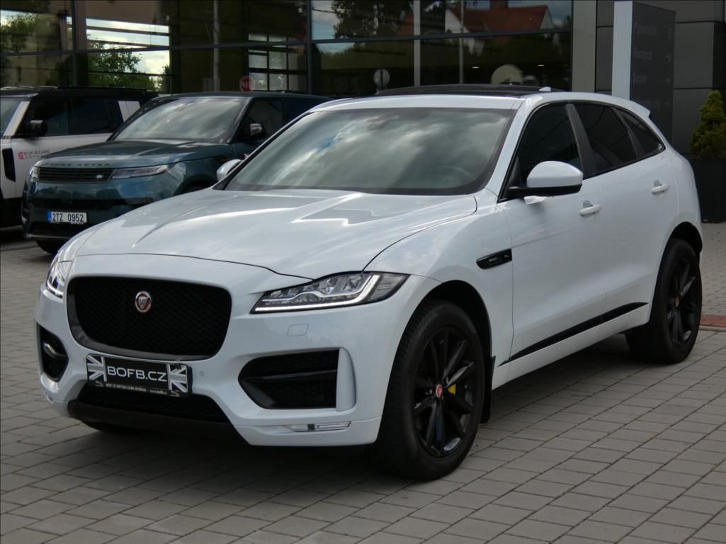 Jaguar F-Pace, 3,0 D 300 PS,R-Sport,ČR,DPH - fotka 3