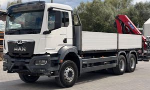 MAN TGS, 26.430 6x4 valník + HR EURO 6