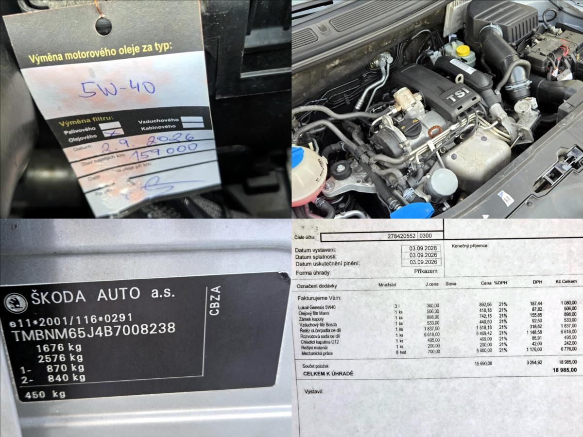 Škoda Roomster, 1,2 TSi 1.maj, NOVÉ ROZVODY - fotka 4