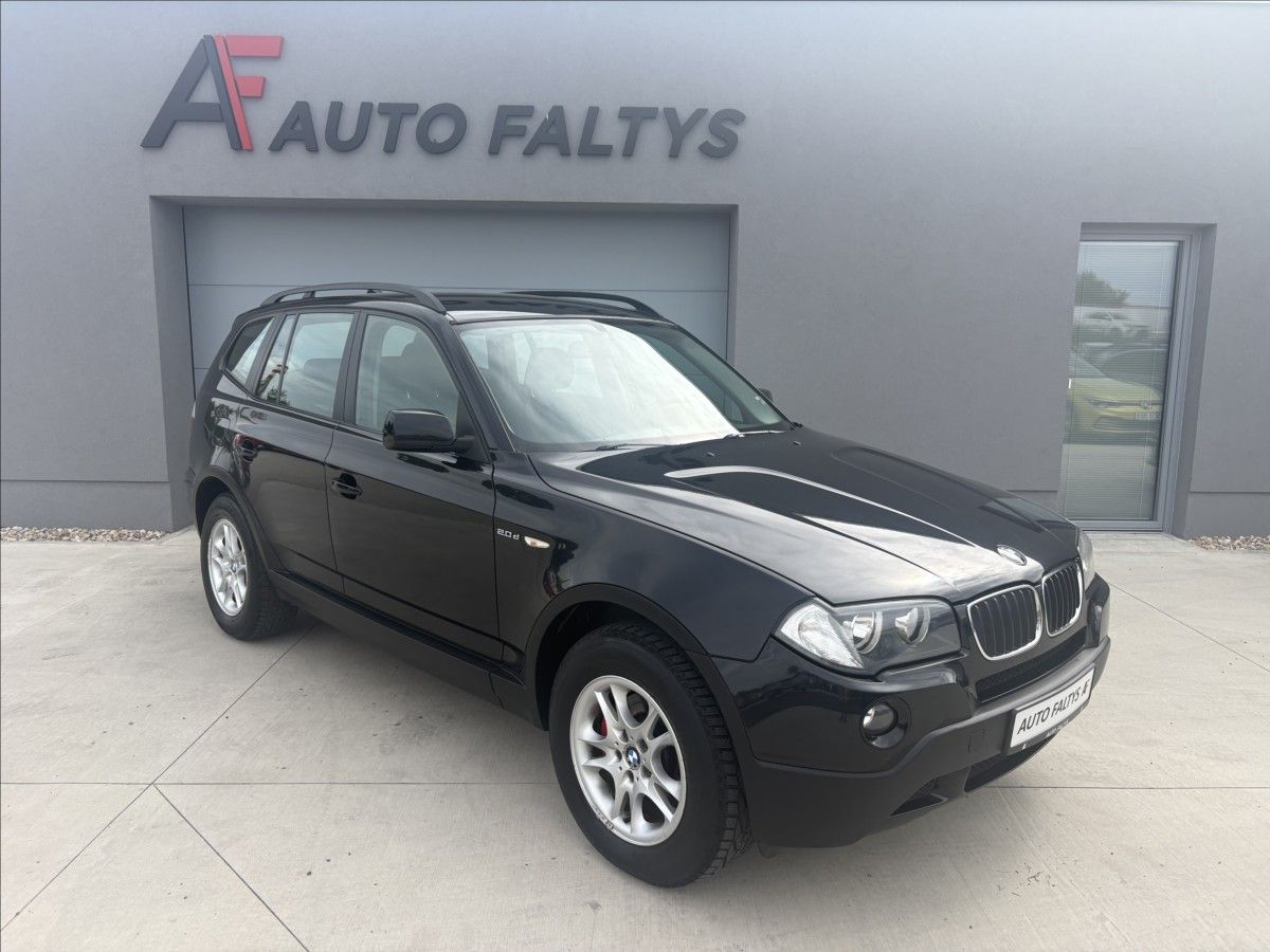 BMW X3, 2,0 Č.R servisovano 6MT