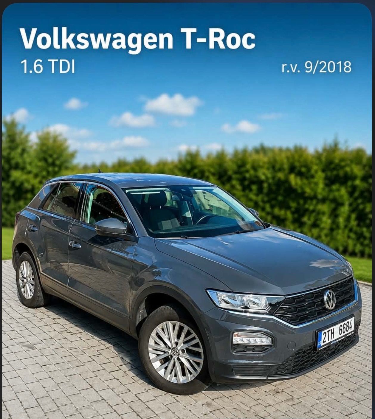 Volkswagen T-Roc, 1.6TDI