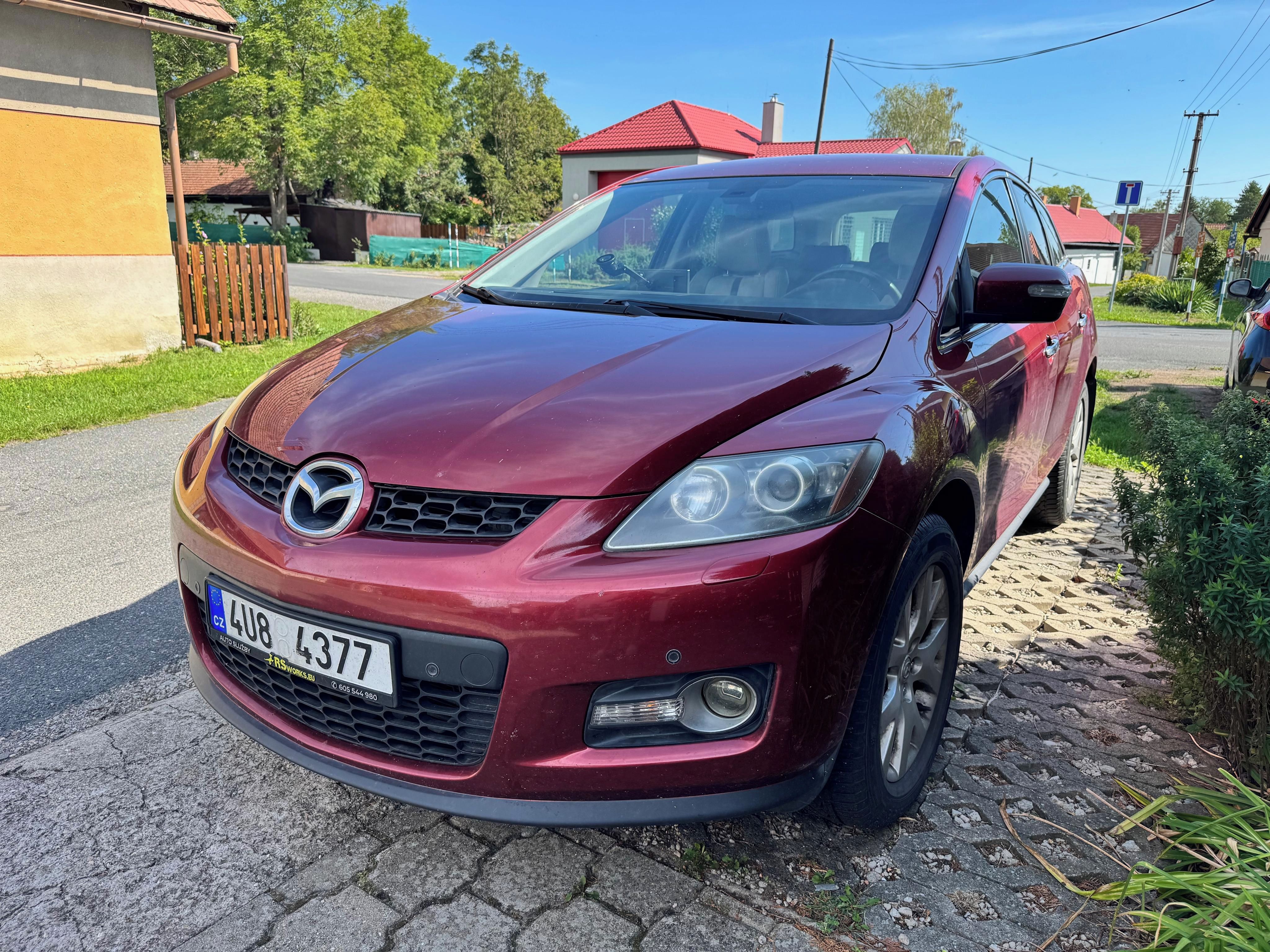 Mazda CX-7, 2.3 DISI Turbo 191kW, 4×4,kůže