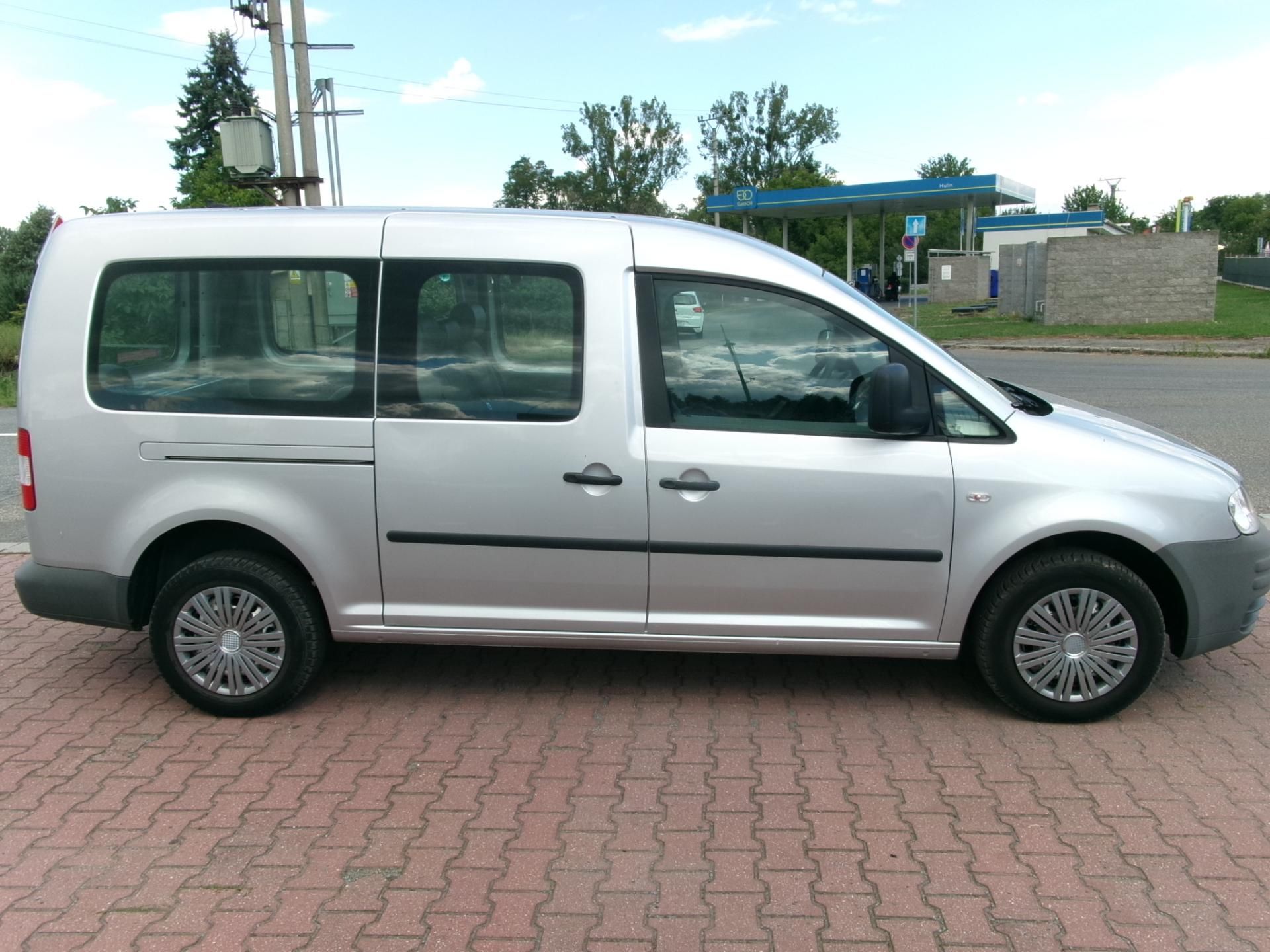 Volkswagen Caddy, 1,9TDI KLIMA invalid.rampa - fotka 5