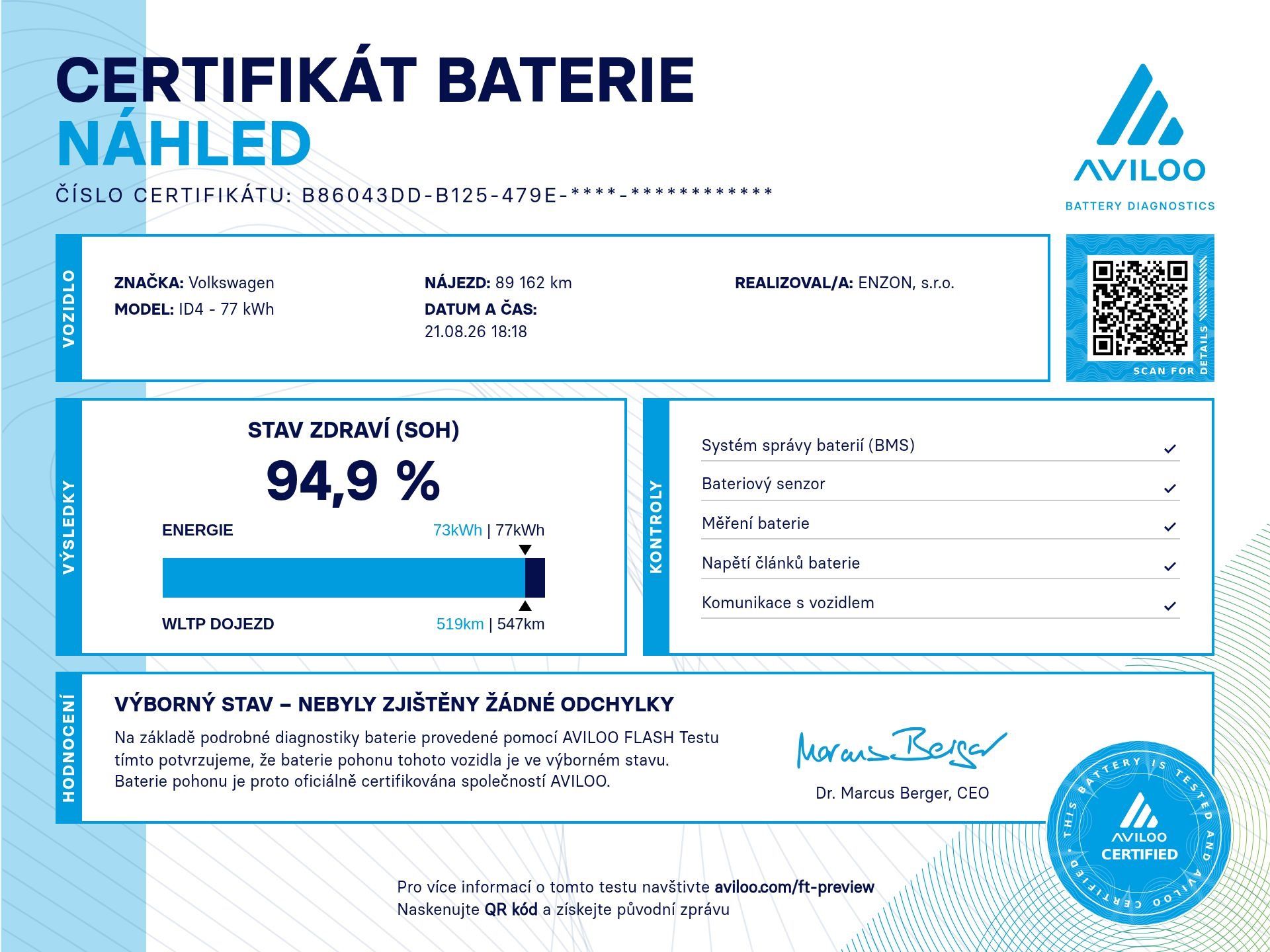 Volkswagen ID.4, Pro, IQ Matrix, Head-up, 94,9% - fotka 3