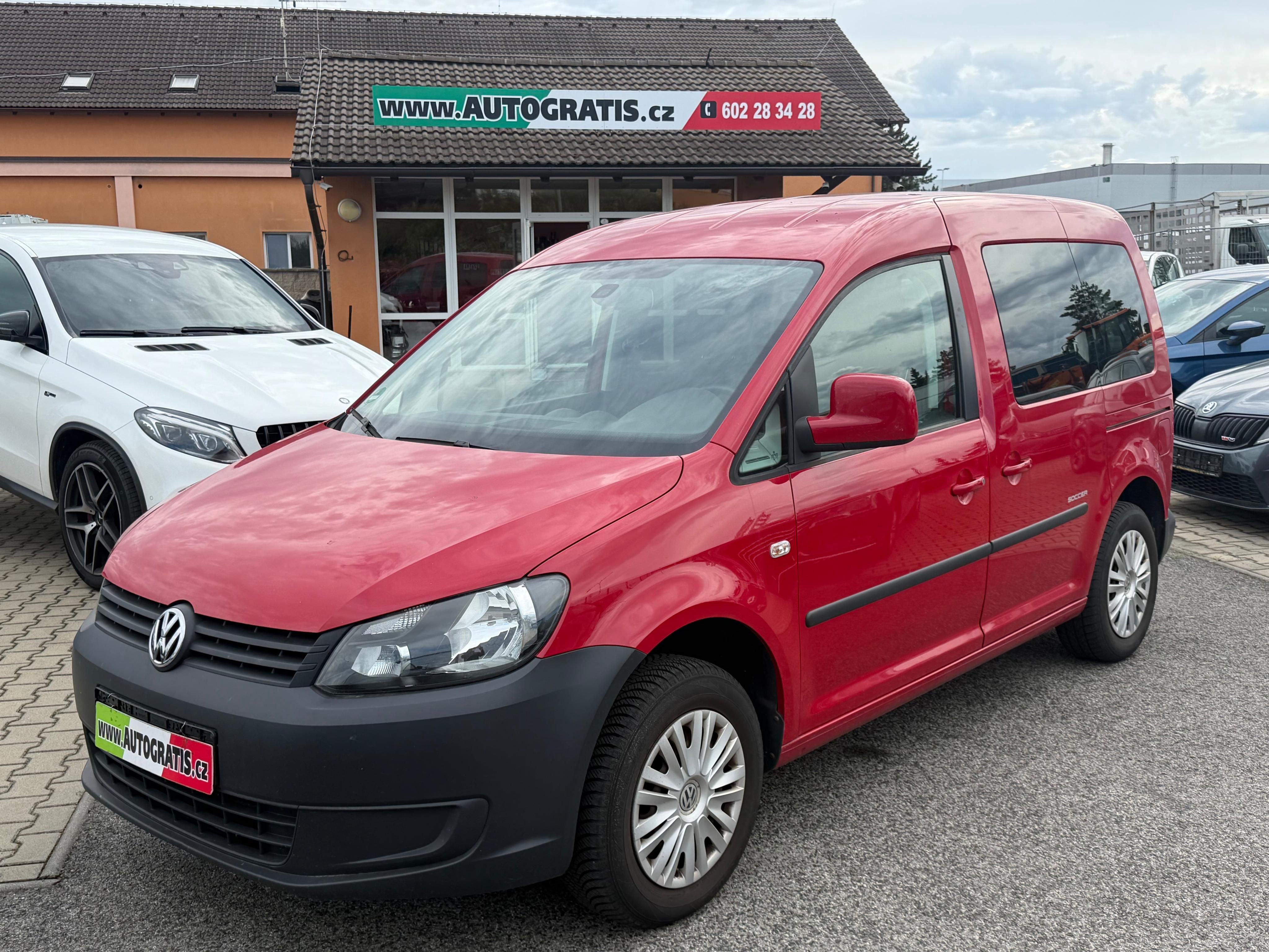 Volkswagen Caddy, 1.2TSI-77-MAXI-7MÍST-KLIMA-TOP