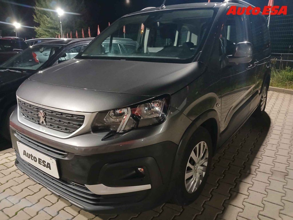 Peugeot Rifter, 1.2T,2.maj,ČR,Výhř.sed