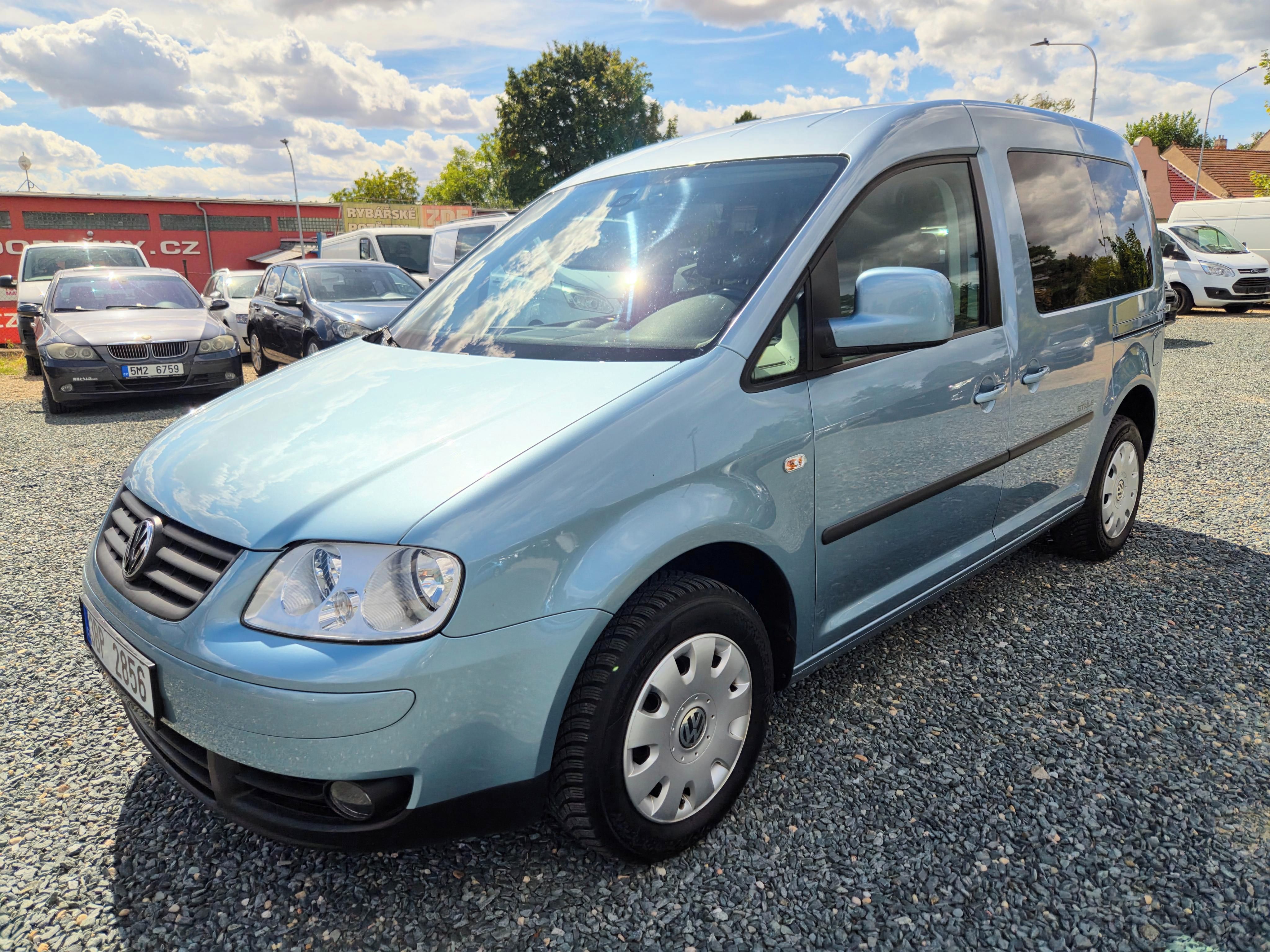 Volkswagen Caddy, LIFE 1.9TDI 77KW V TP 7MÍST - fotka 3