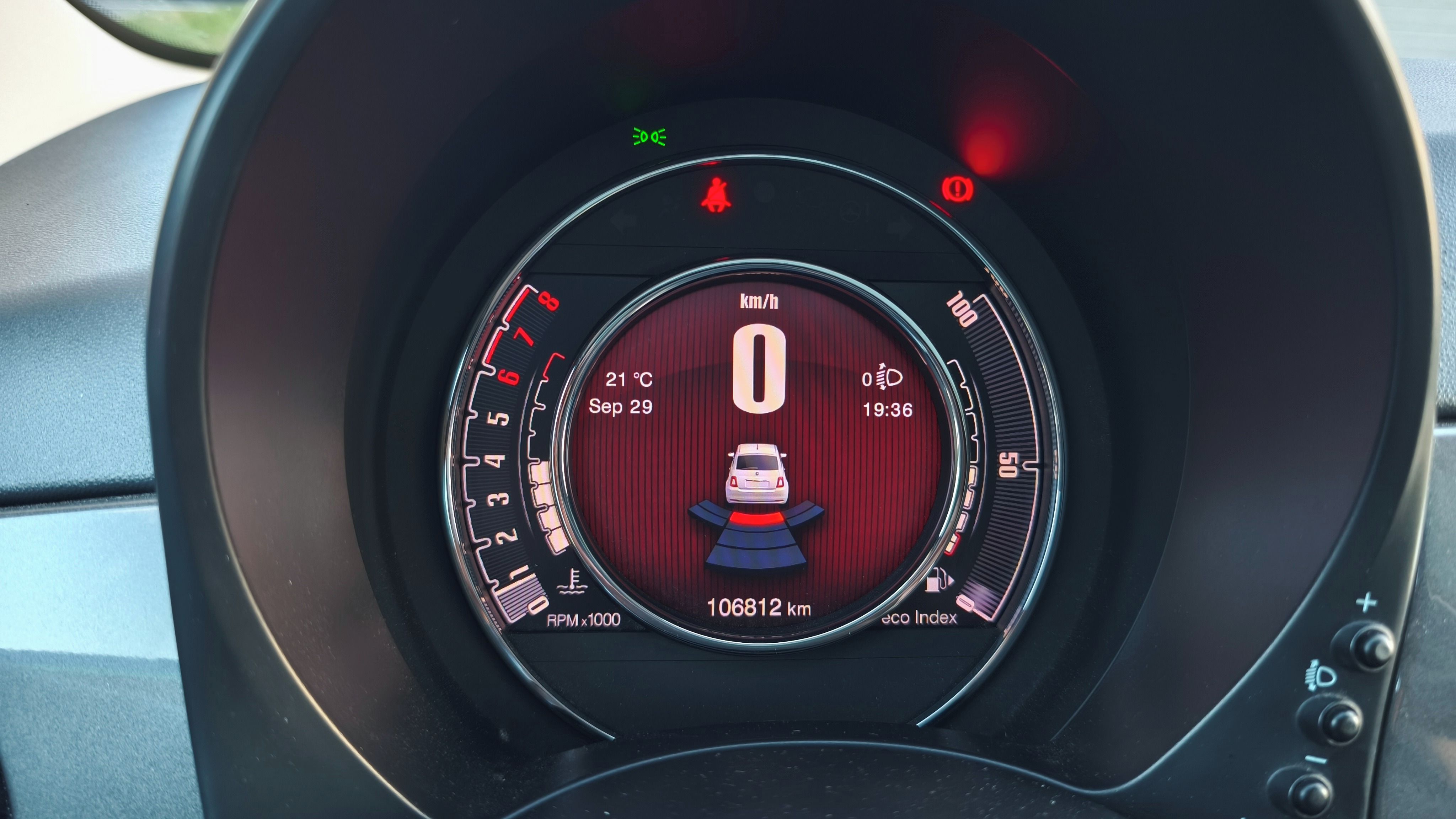 Fiat 500, 1,2 Lounge+digi,po servise - fotka 3