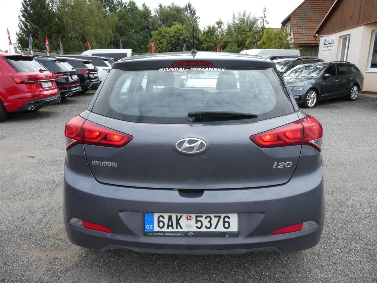 Hyundai i20, 1,2 i 55kW koupeno v ČR,klima - fotka 6