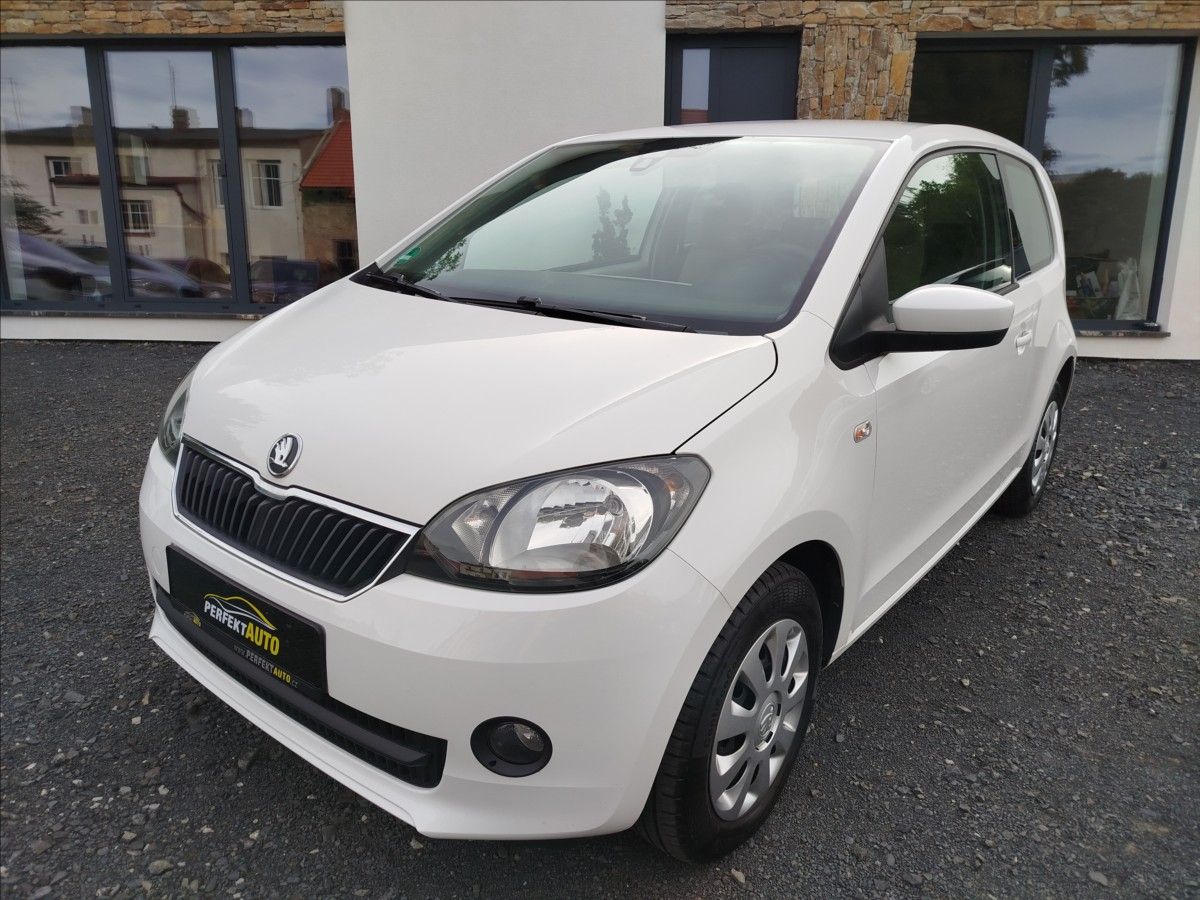 Škoda Citigo, 1,0 MPi 55kW, Tempomat, Výhřev