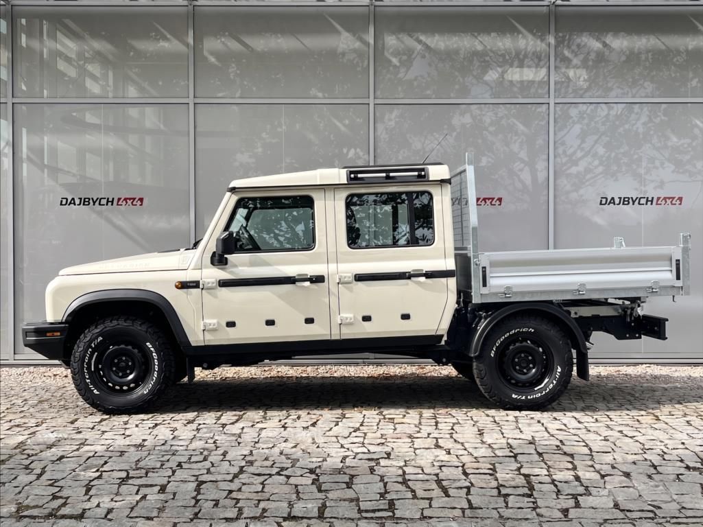 Ineos Grenadier, 3,0 CHASSIS DOUBLE CAB benzín - fotka 4