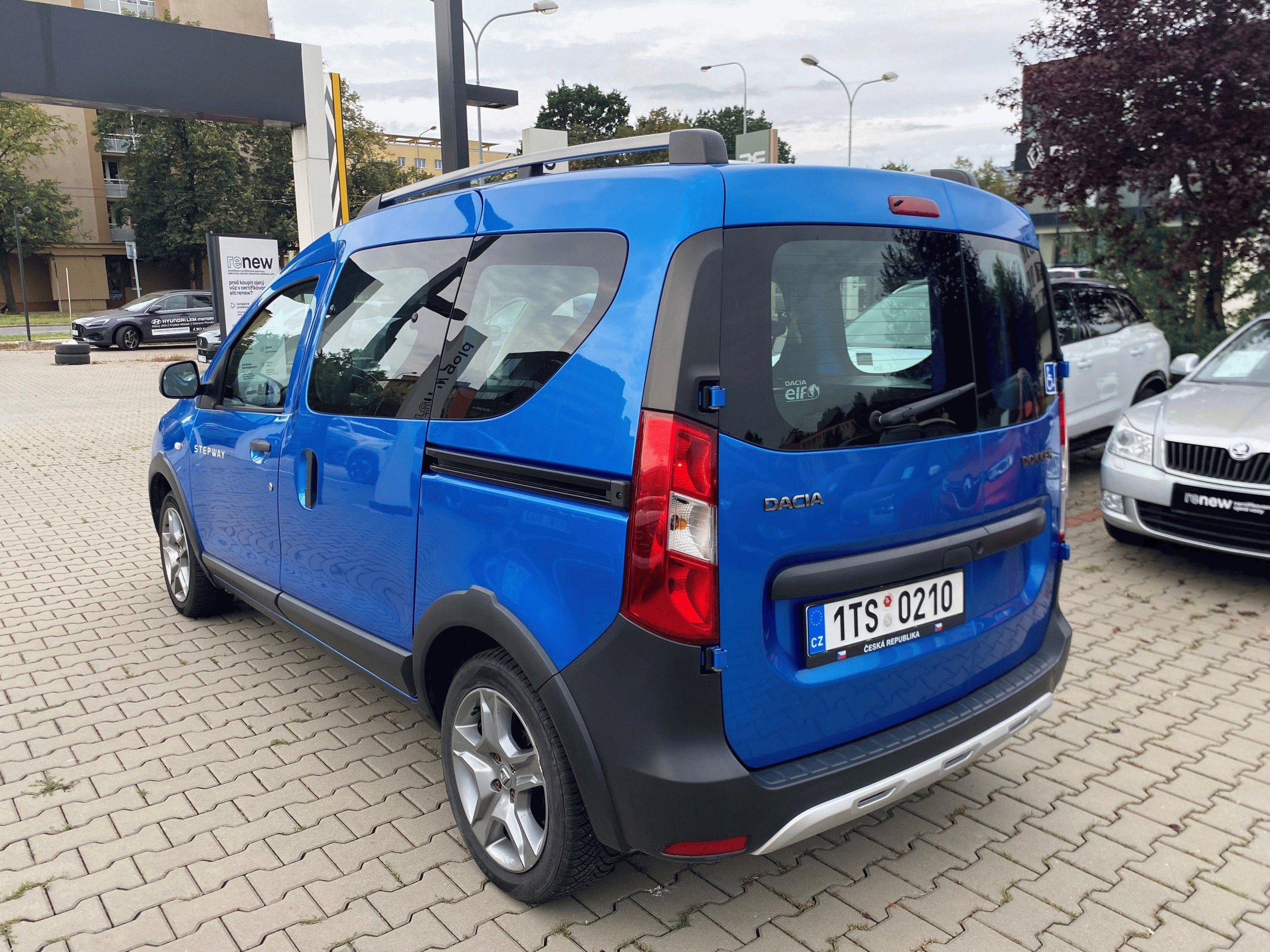 Dacia Dokker, 1.6i 75kw, Stepway, ČR, 1.Maji - fotka 5