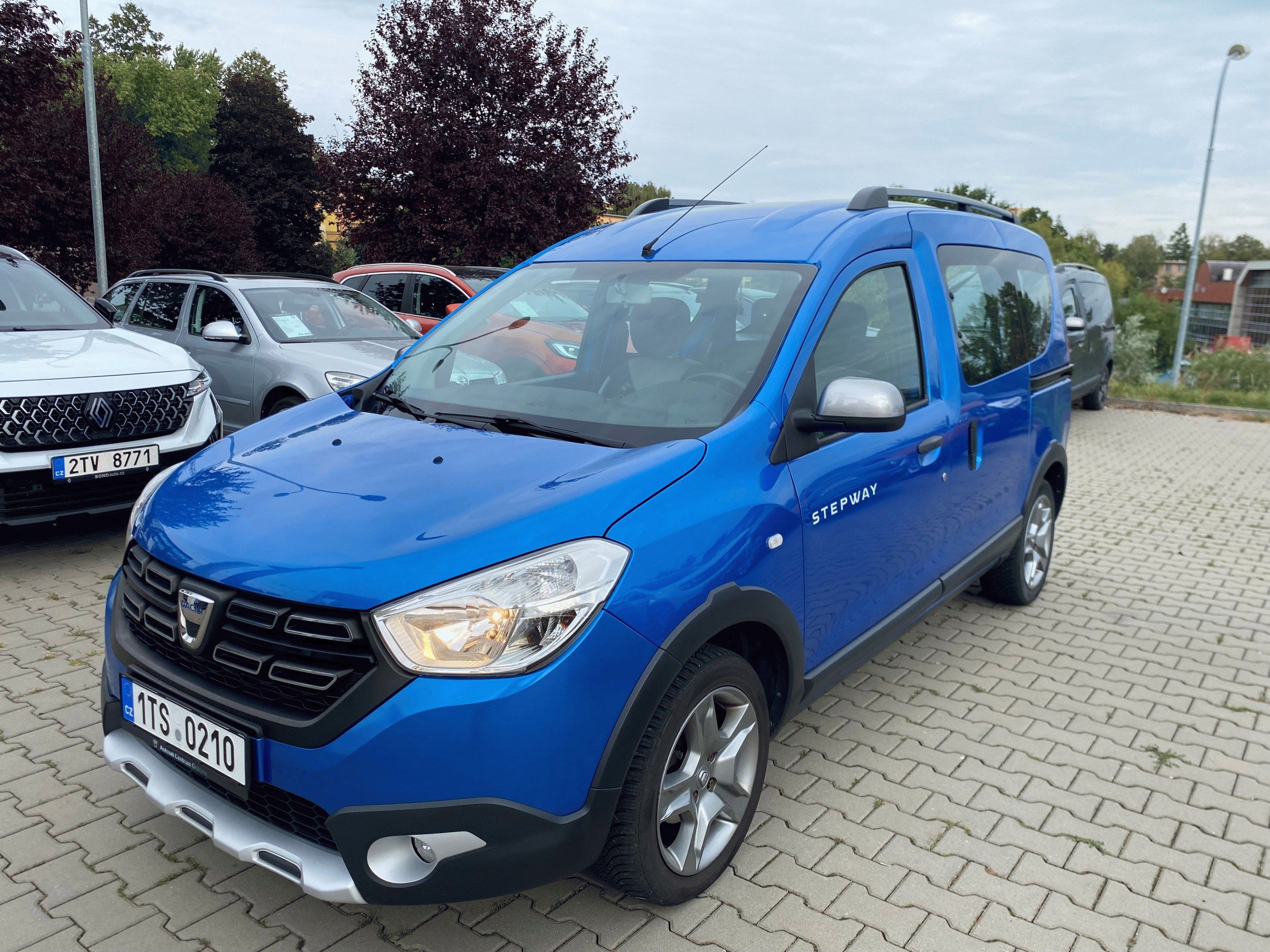 Dacia Dokker, 1.6i 75kw, Stepway, ČR, 1.Maji
