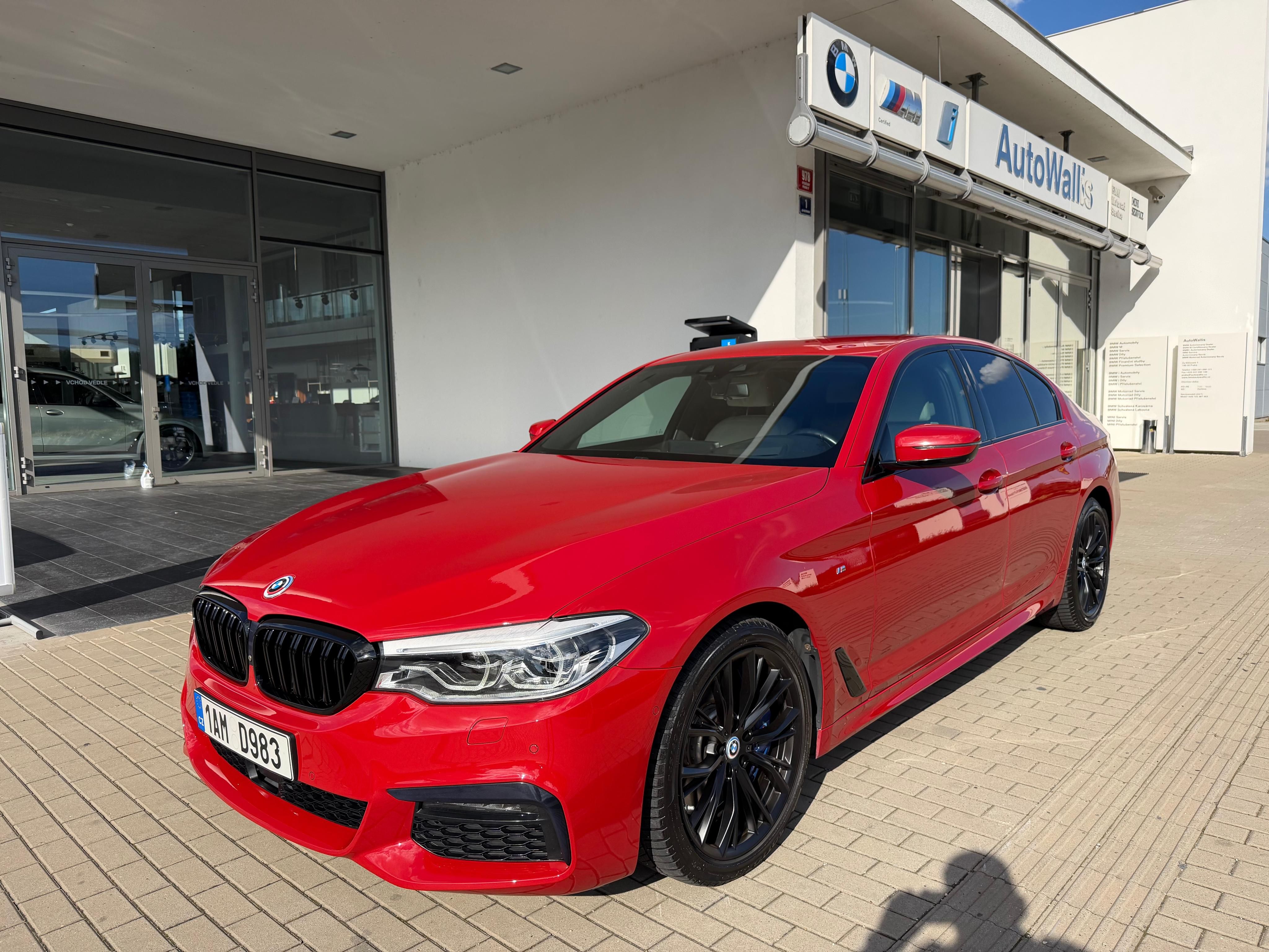 BMW Řada 5, 540i mpaket h&k, ČR individual