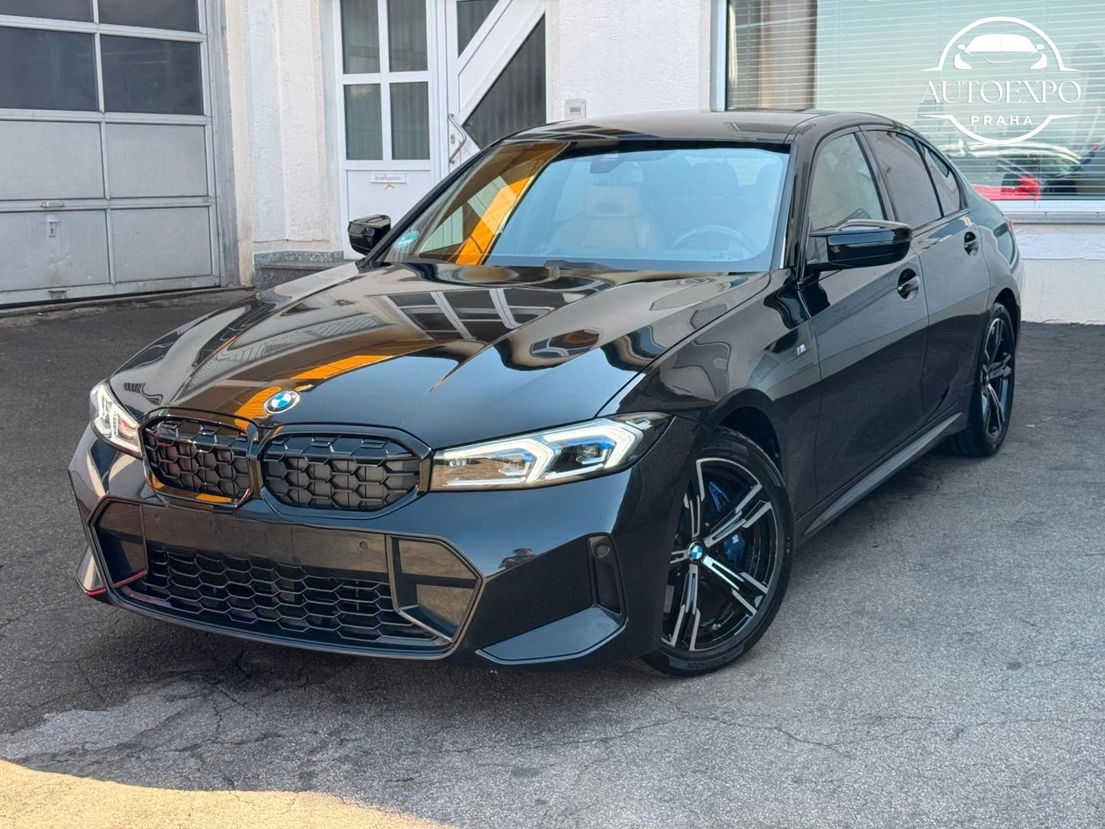 BMW Řada 3, M340i xDrive HUD hnědá kůže
