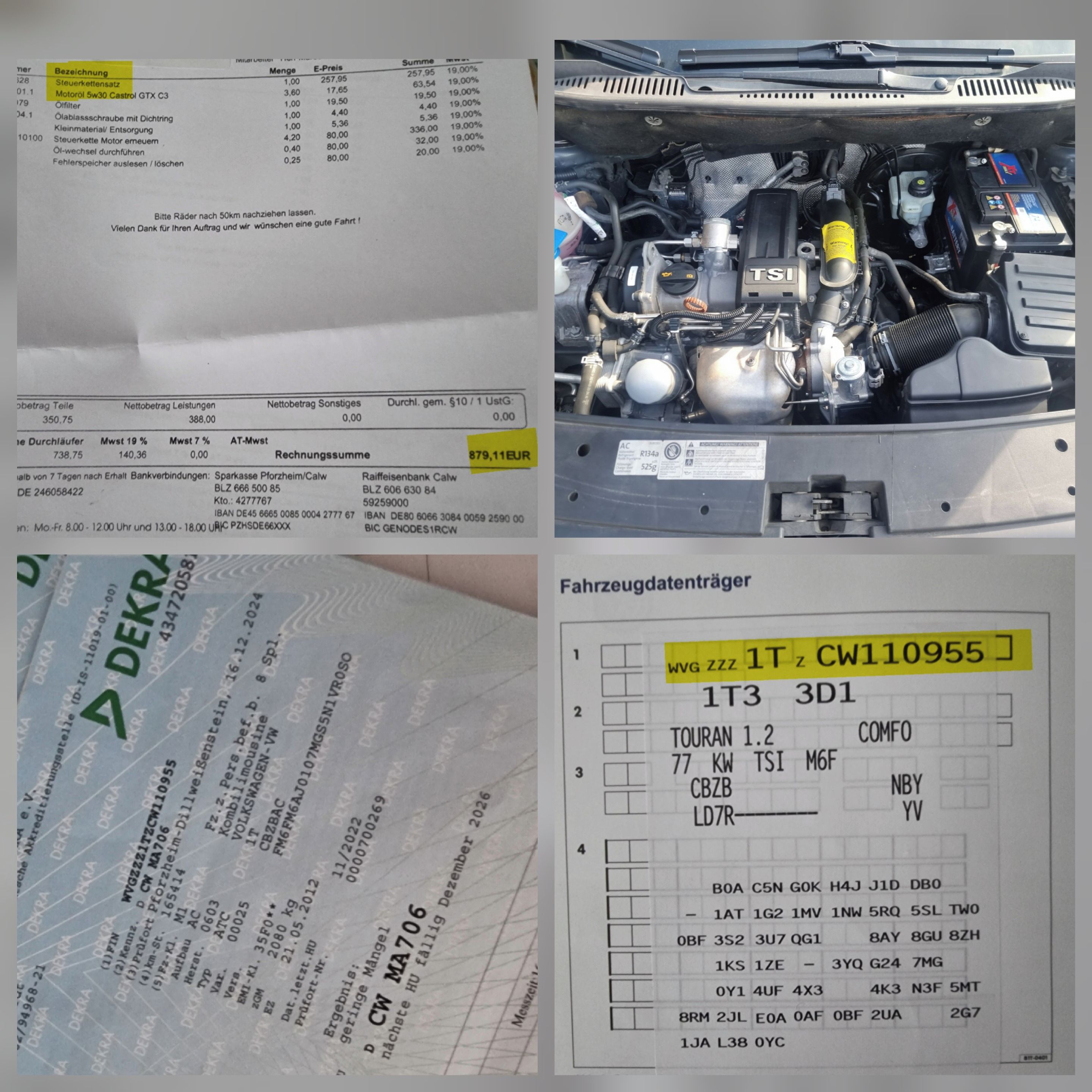 Volkswagen Touran, 1.2TSI | NOVÉ ROZVODY - fotka 3